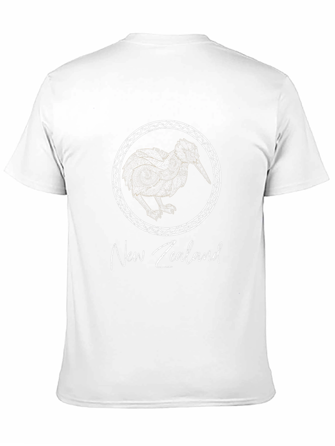 New Zealand Kiwi Bird Graphic T-Shirt