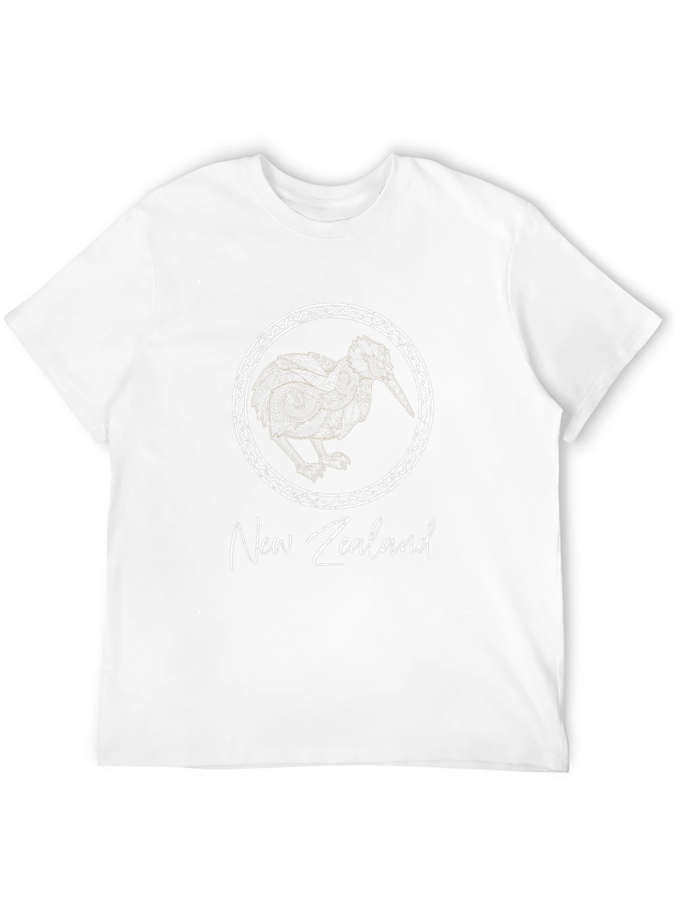 New Zealand Kiwi Bird Graphic T-Shirt