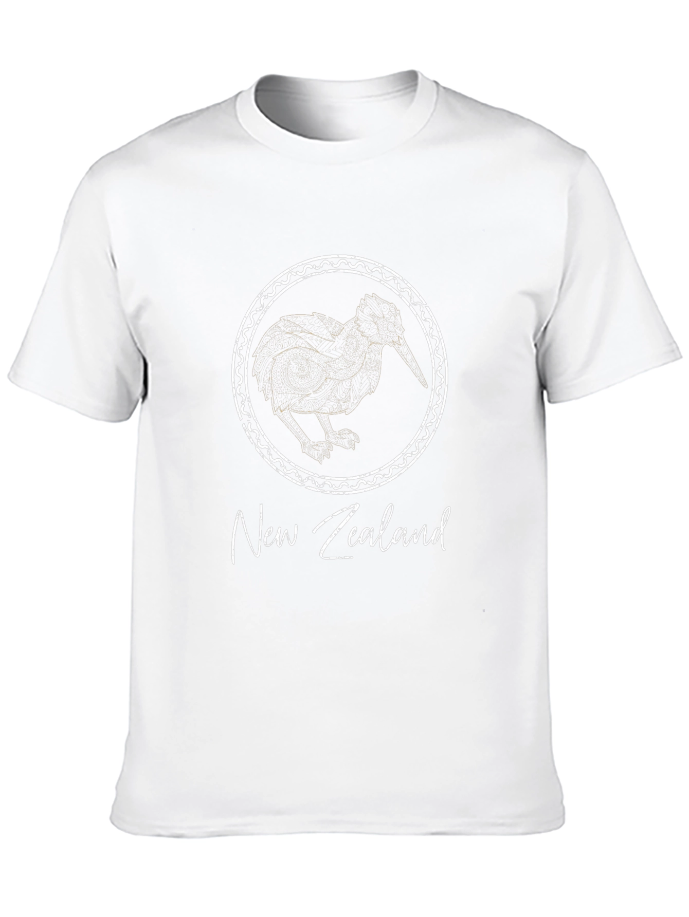 New Zealand Kiwi Bird Graphic T-Shirt