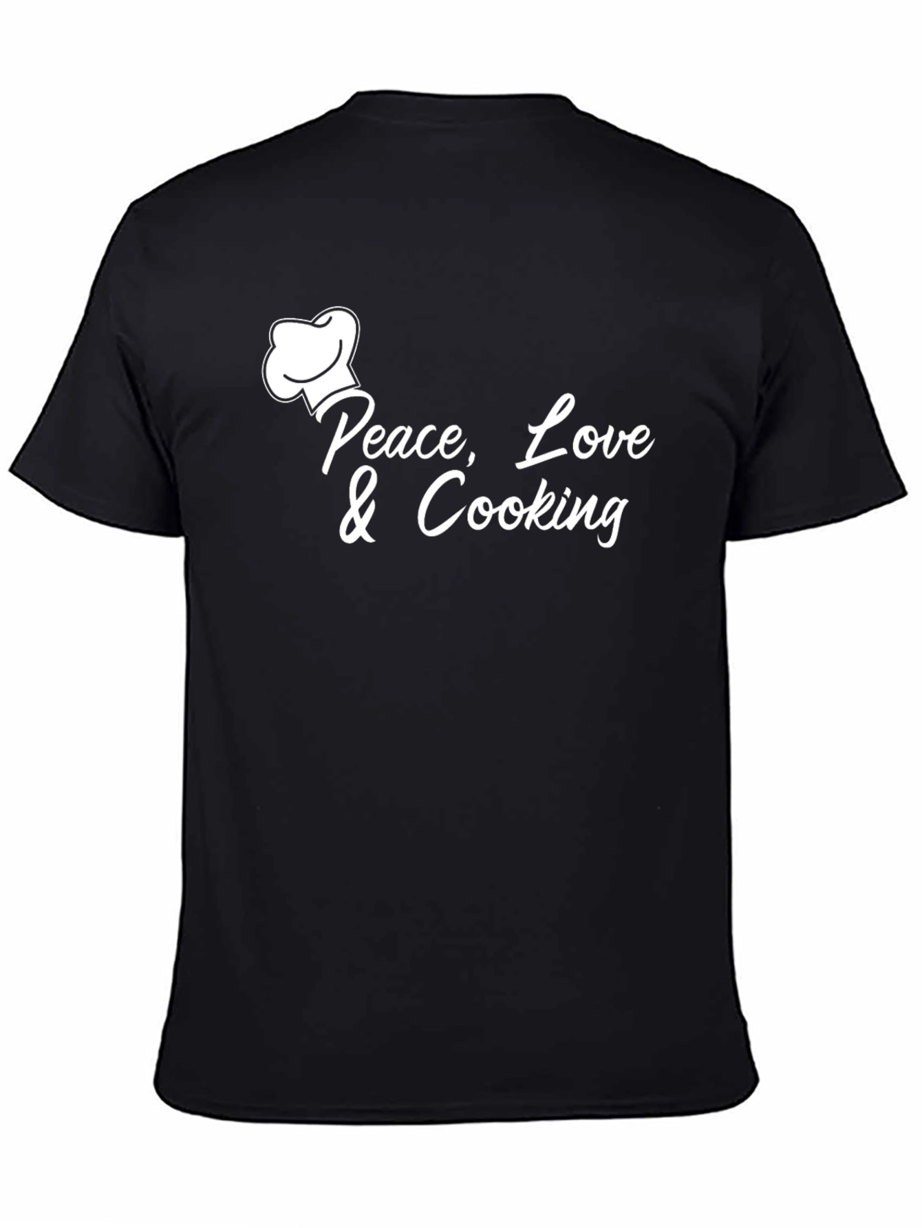 Peace Love & Cooking Graphic T-Shirt