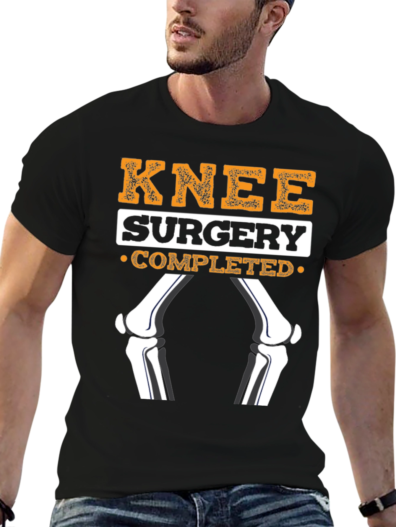 Knee Surgery Completed Funny T-Shirt
