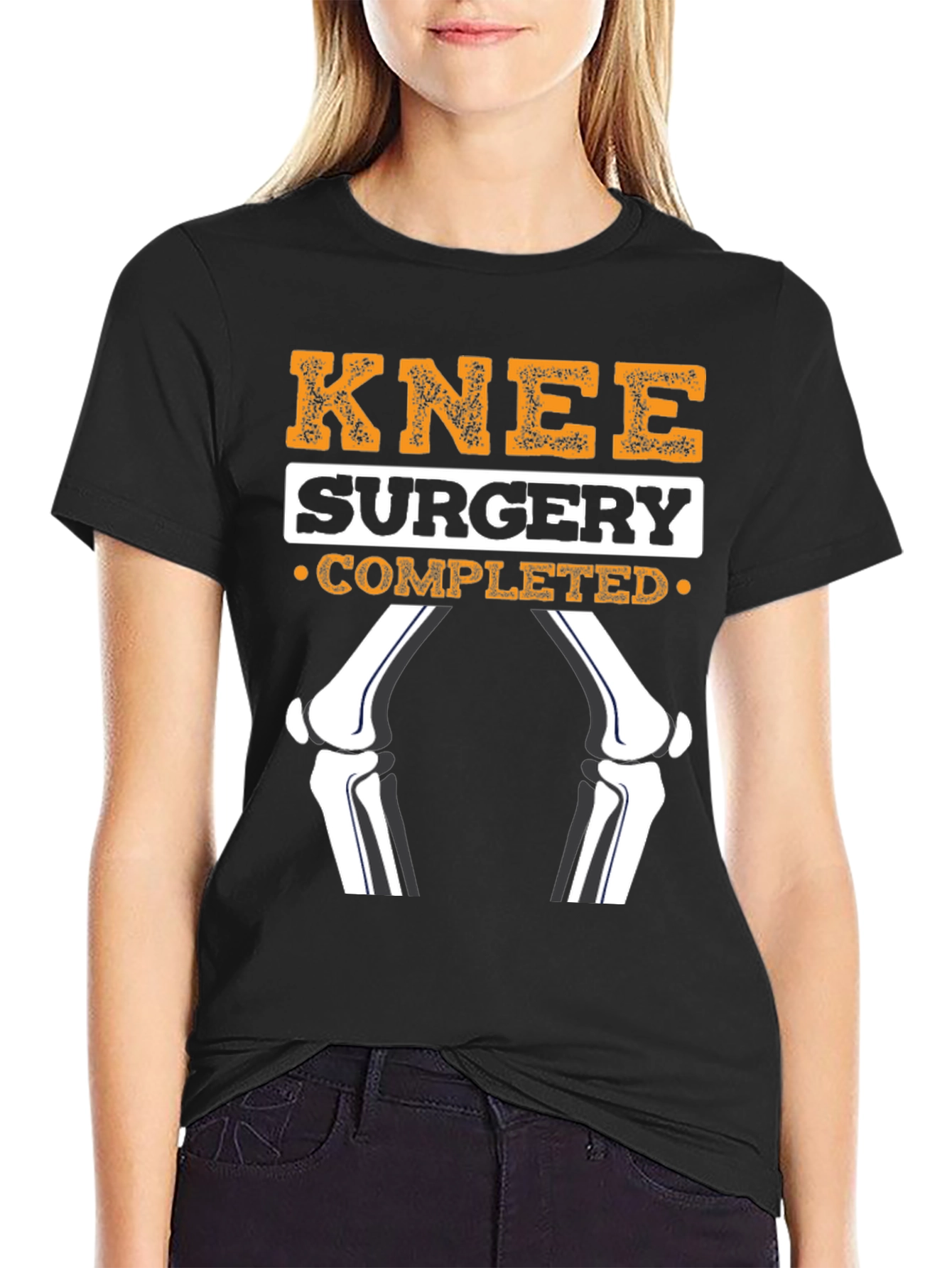 Knee Surgery Completed Funny T-Shirt