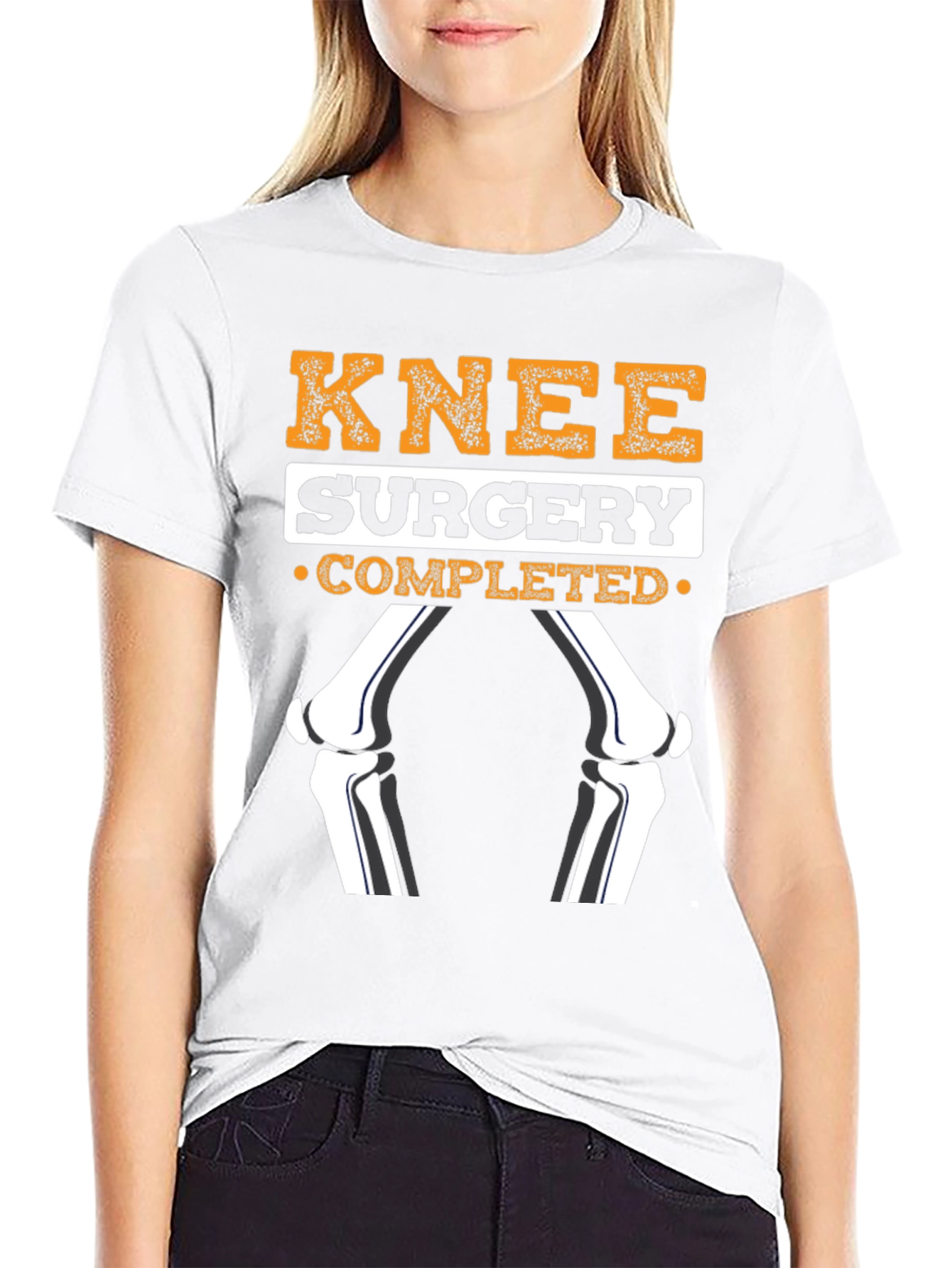Knee Surgery Completed Funny T-Shirt