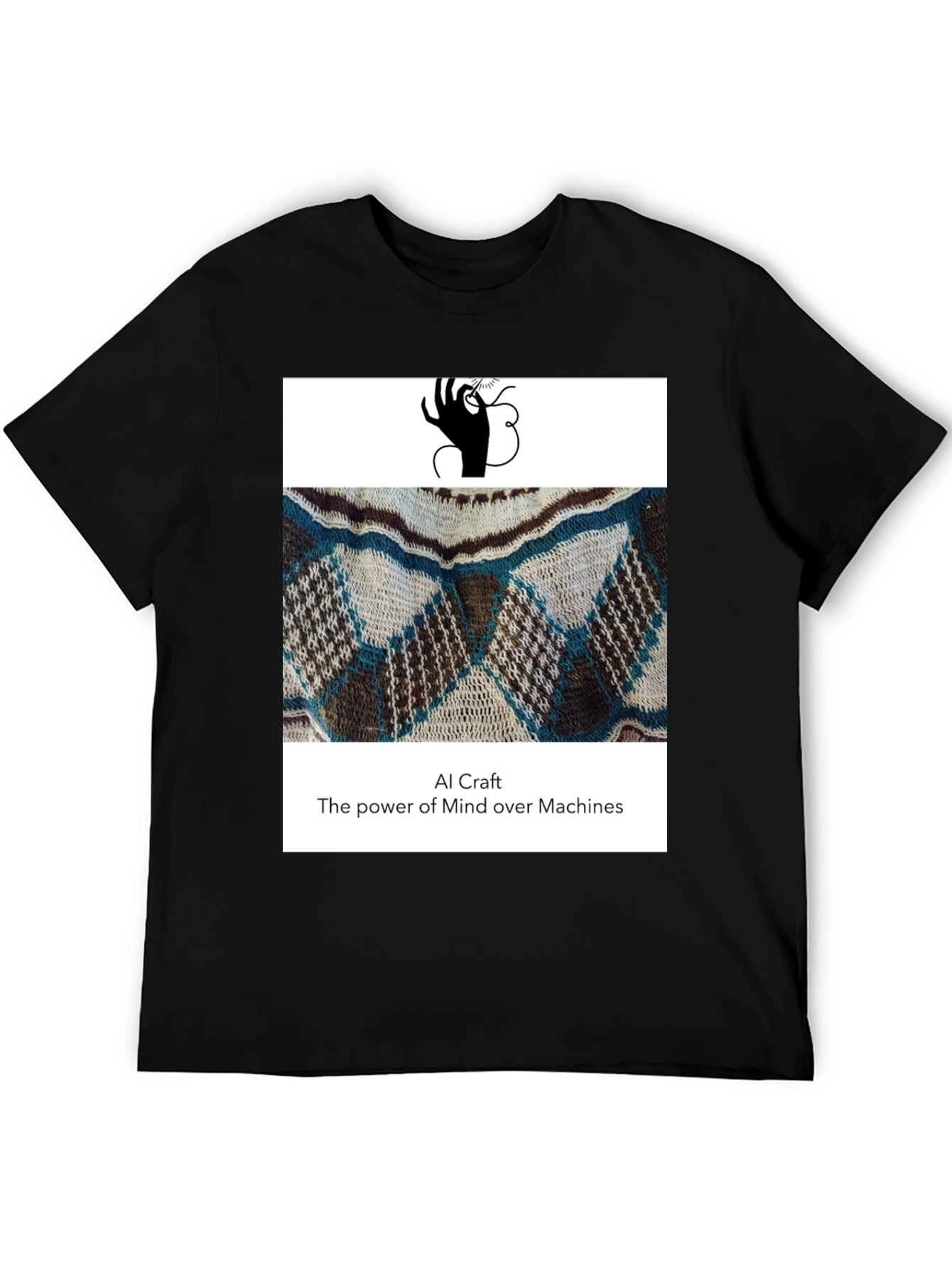 AI Craft Mind Over Machines T-Shirt