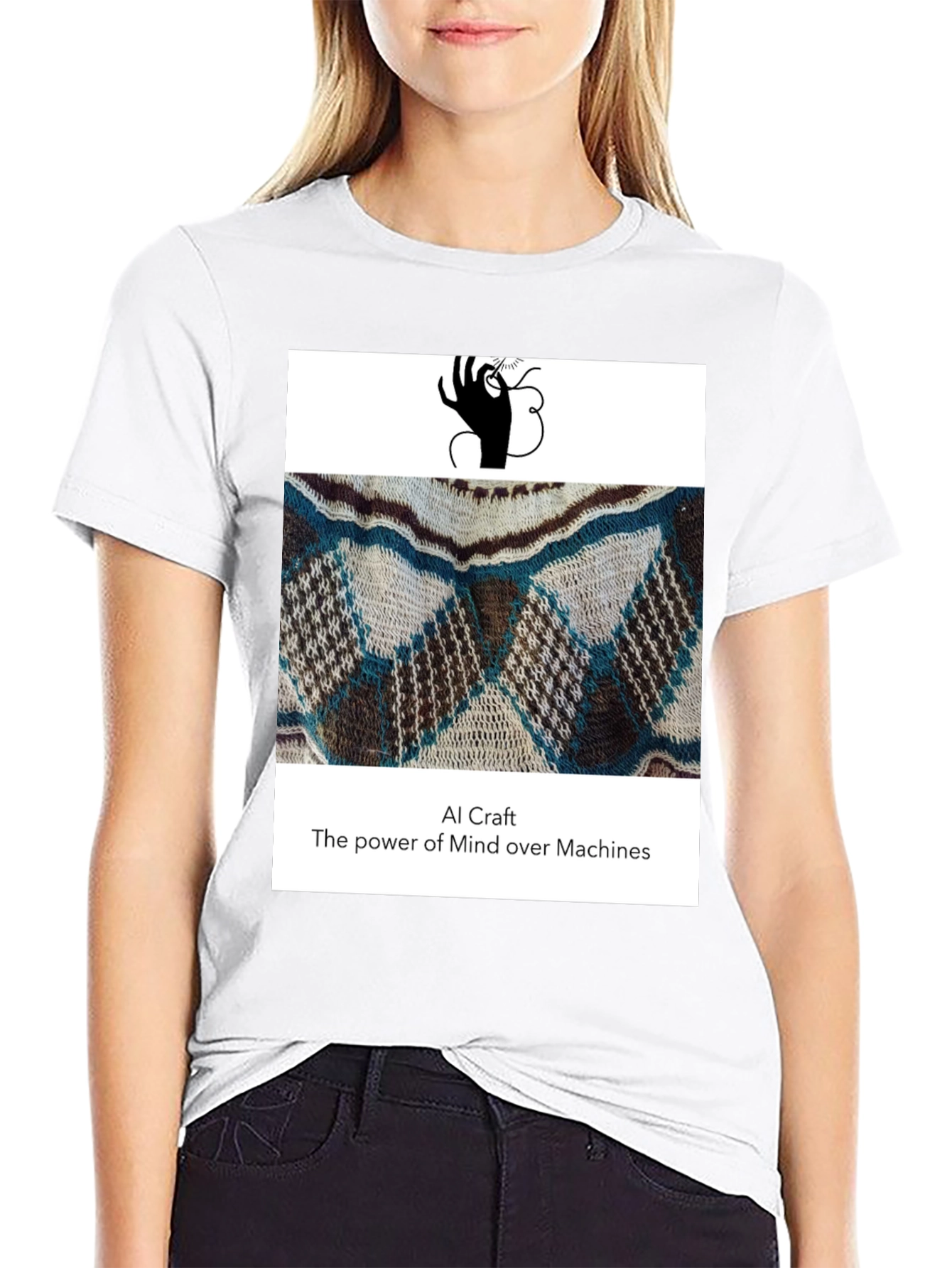 AI Craft Mind Over Machines T-Shirt
