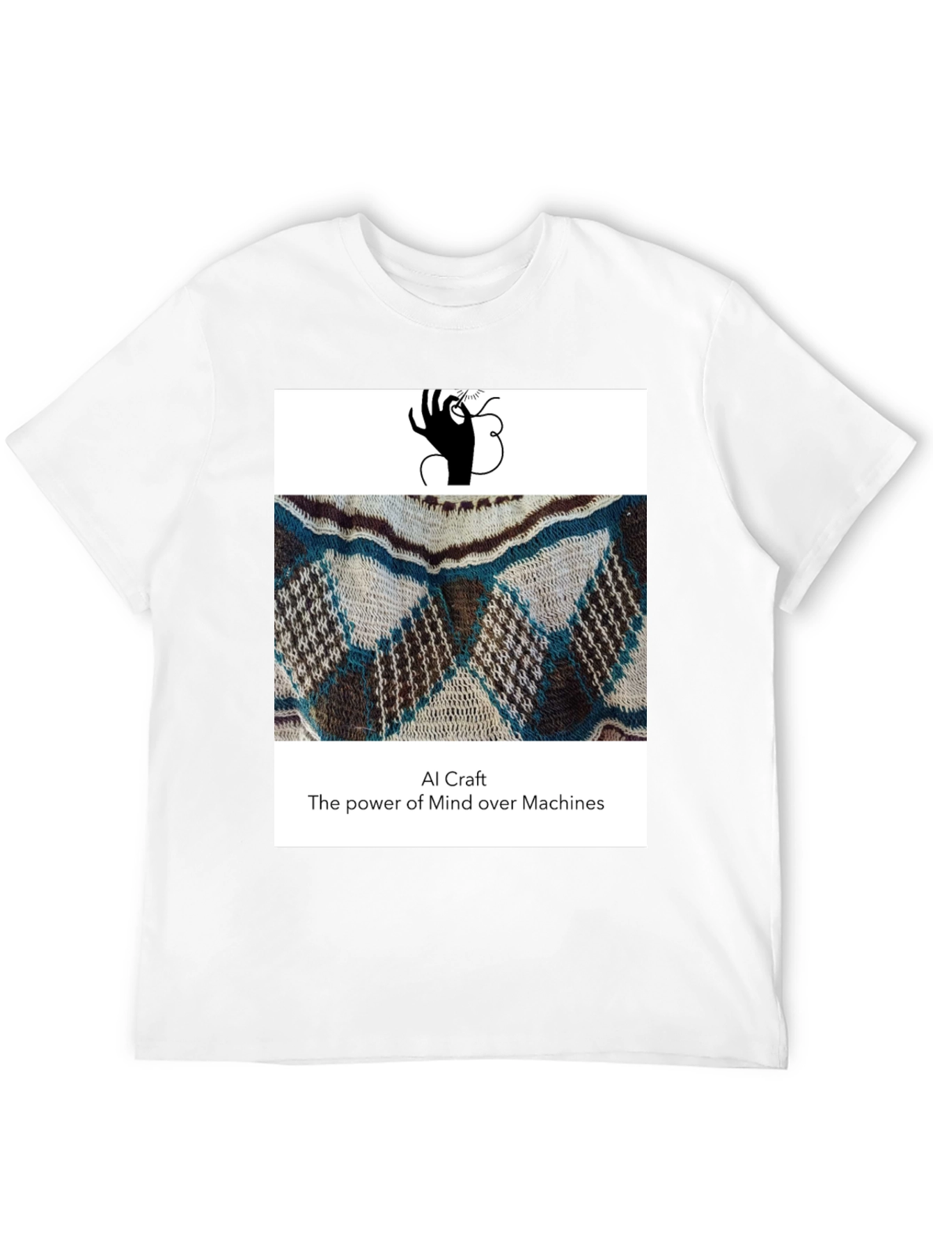 AI Craft Mind Over Machines T-Shirt