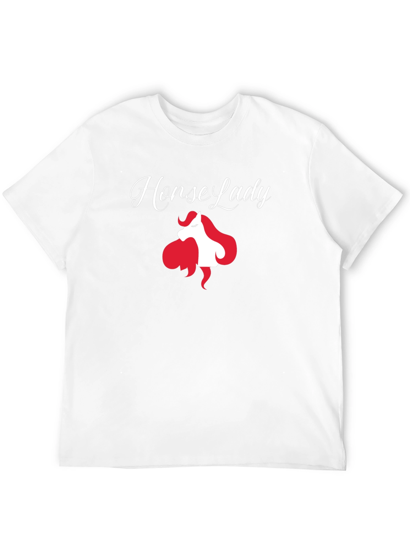 Horse Lady T-Shirt - Equestrian Gift