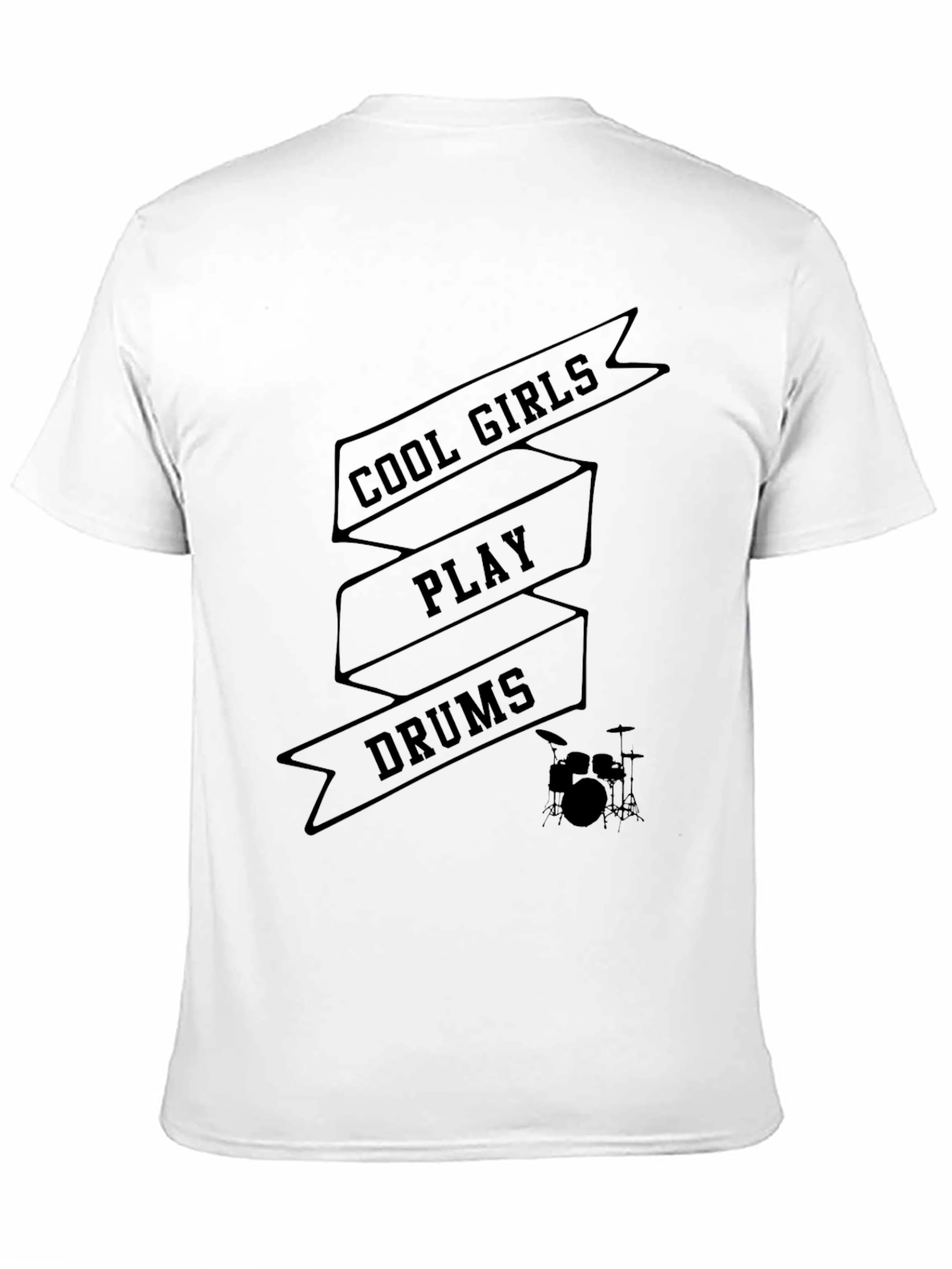 Cool Girls Play Drums T-Shirt