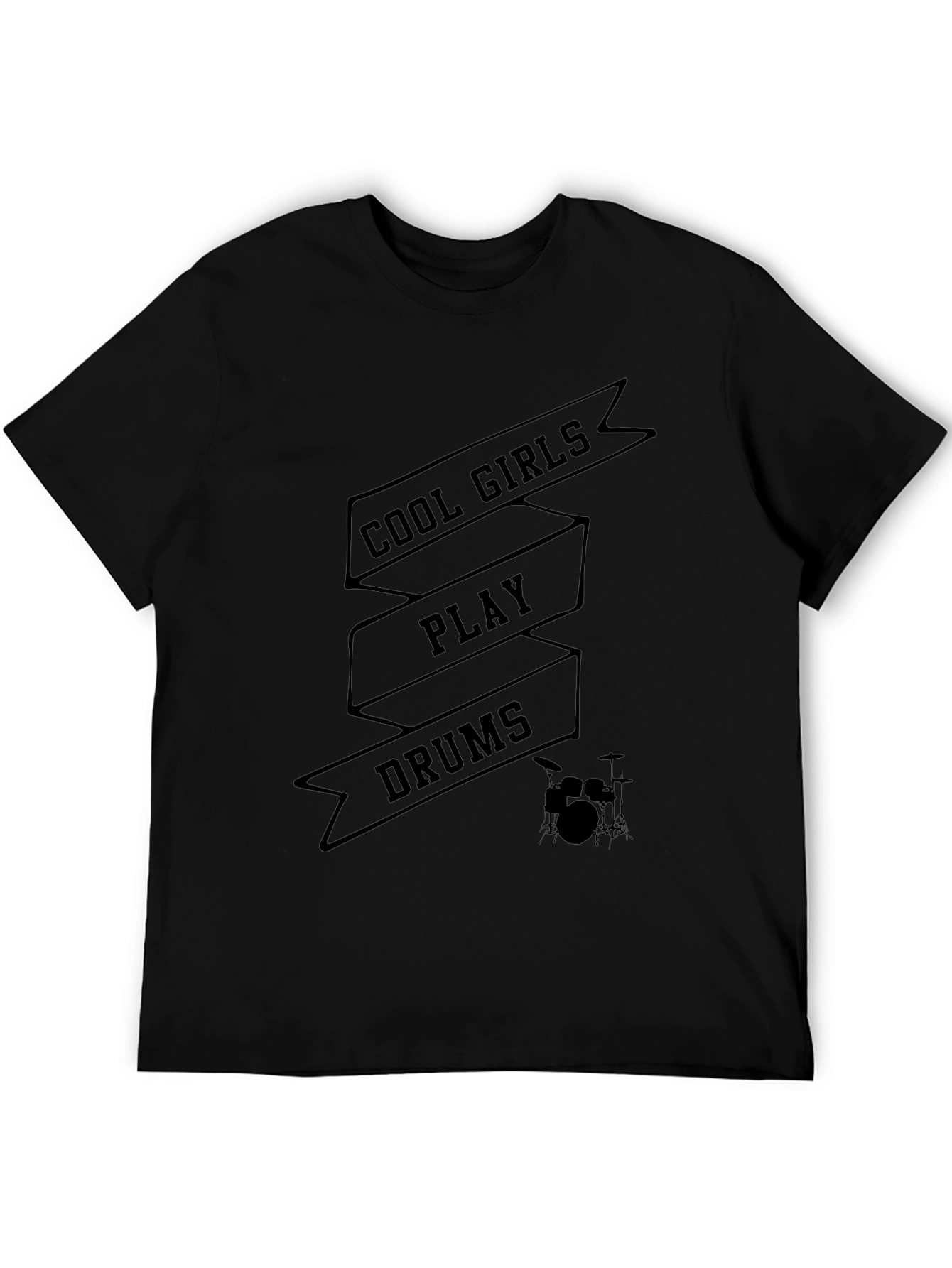 Cool Girls Play Drums T-Shirt