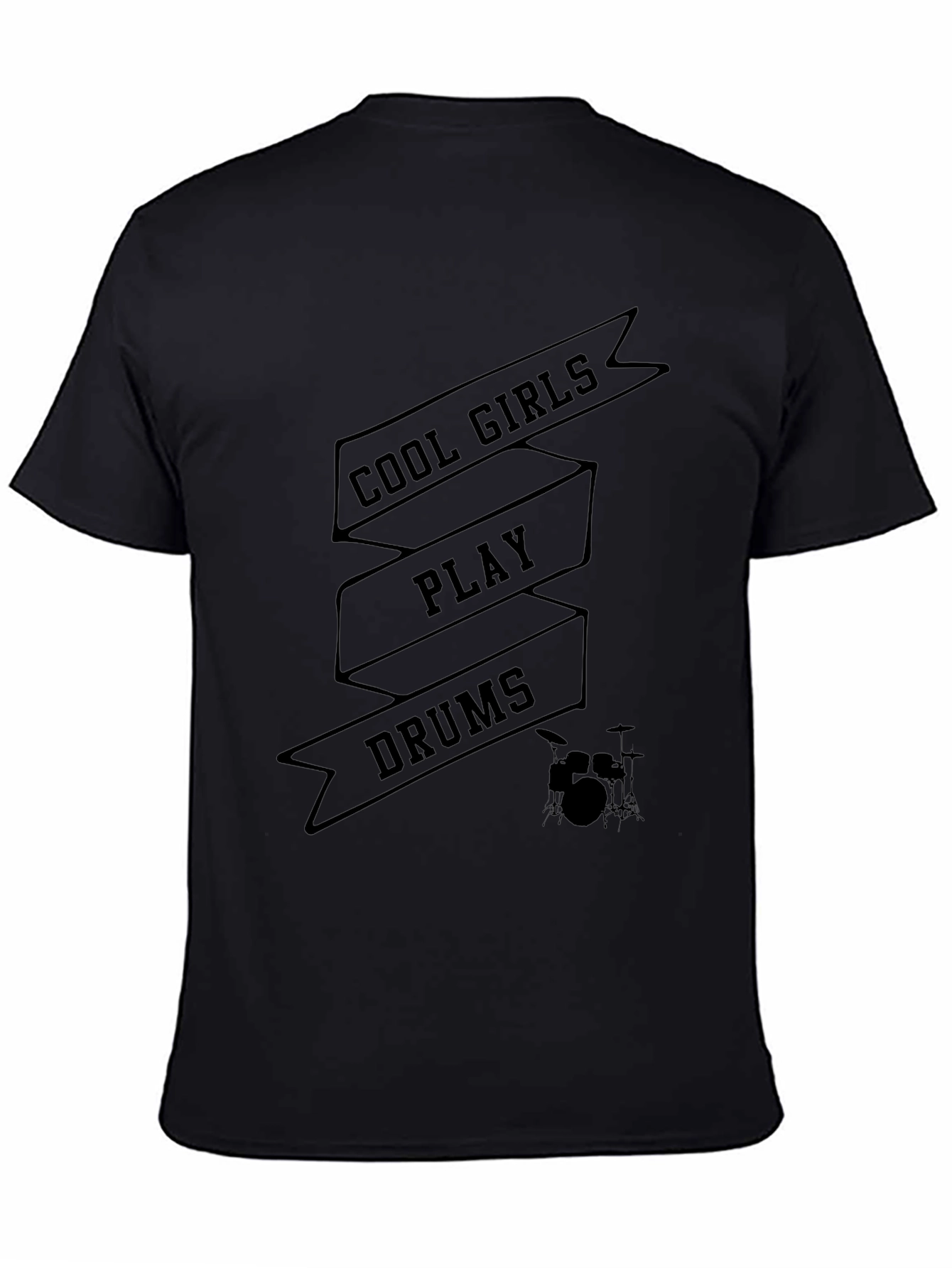 Cool Girls Play Drums T-Shirt