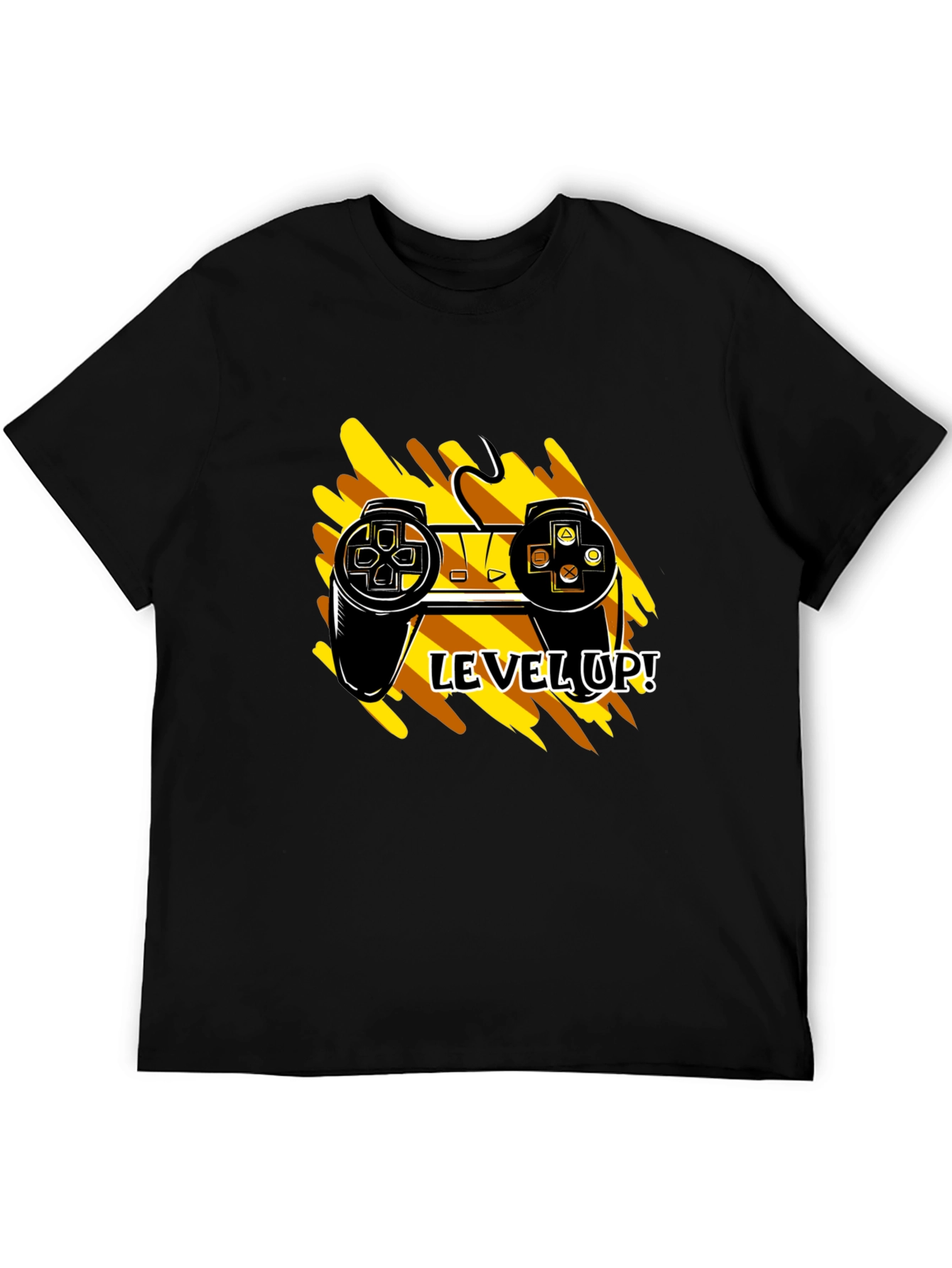 Level Up Gamer T-Shirt - Black