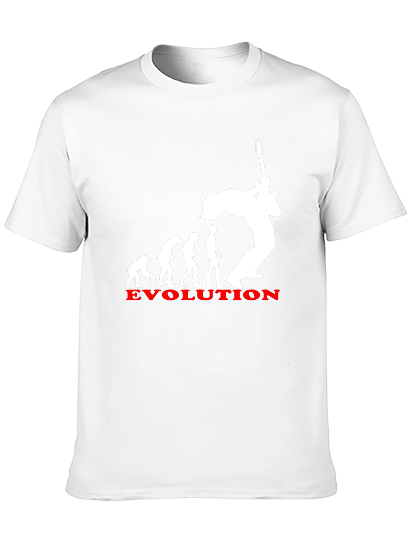 Evolution of Rock T-Shirt - Black Cotton Tee