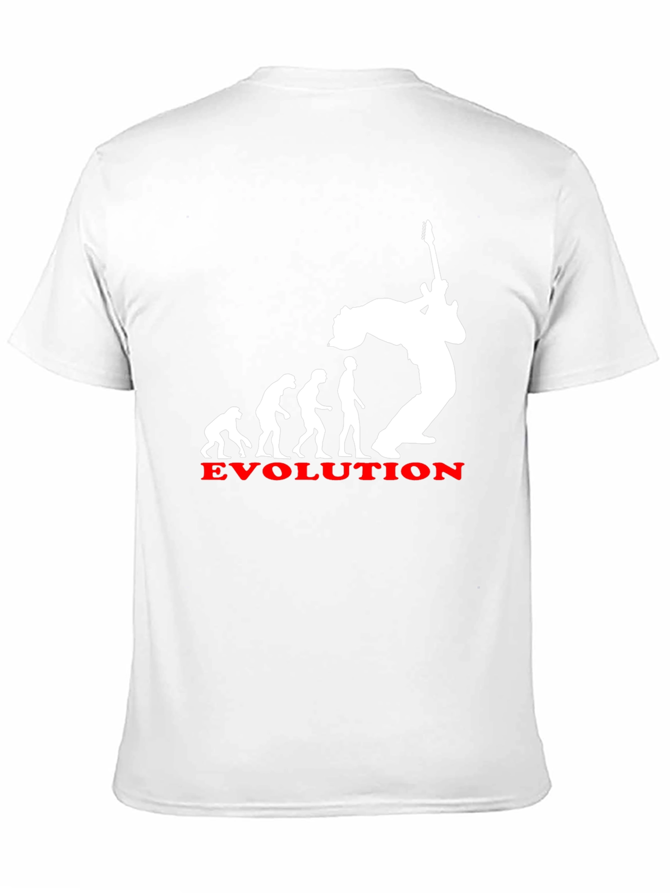 Evolution of Rock T-Shirt - Black Cotton Tee