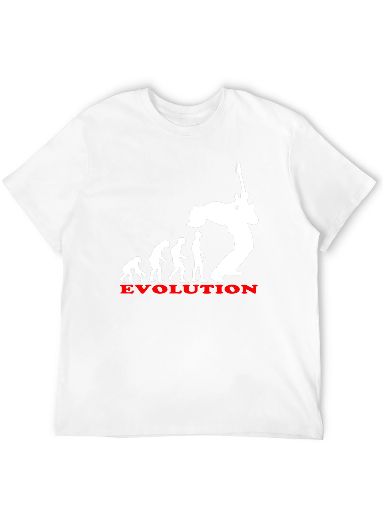 Evolution of Rock T-Shirt - Black Cotton Tee