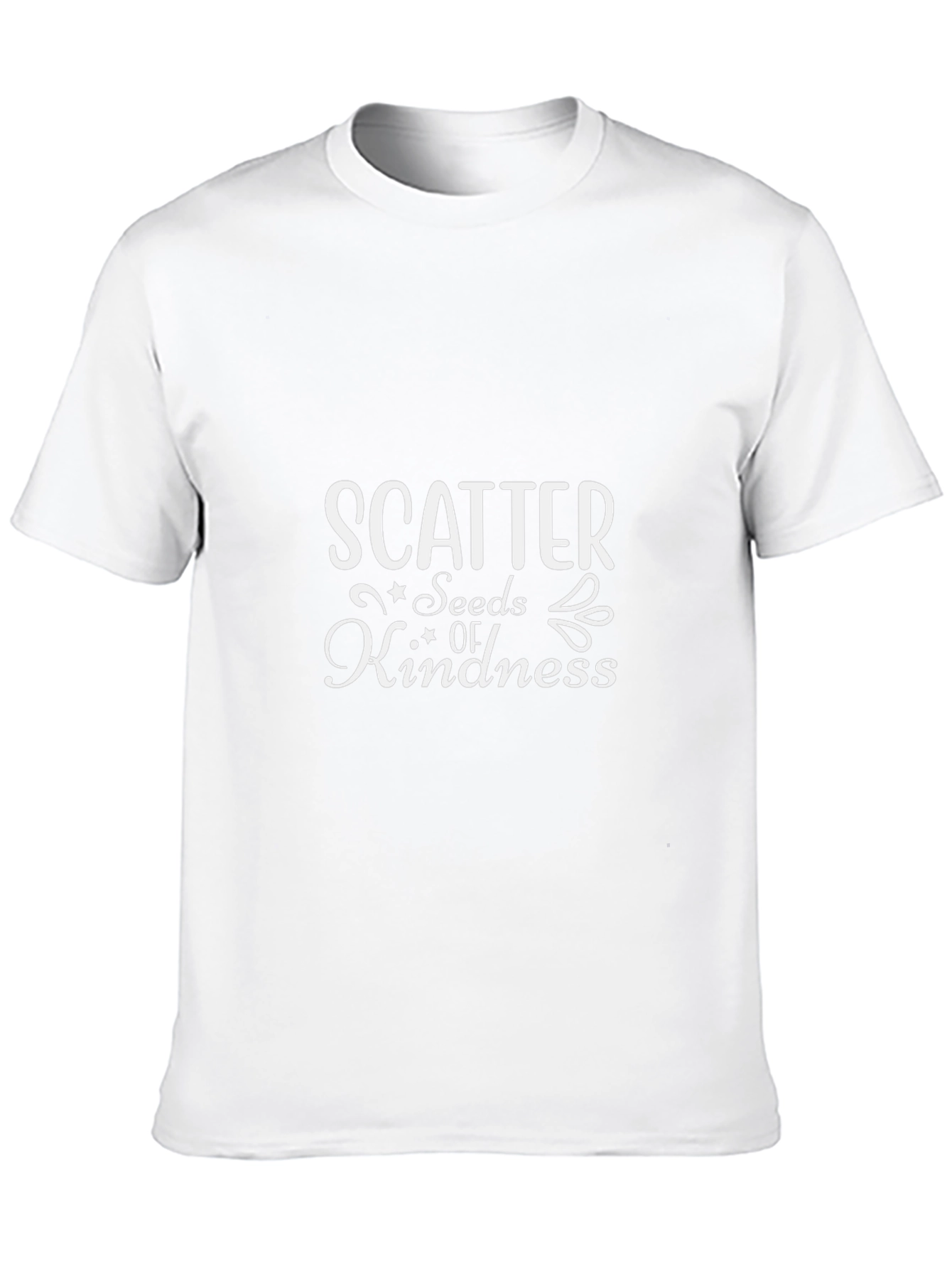 Scatter Seeds of Kindness Black T-Shirt