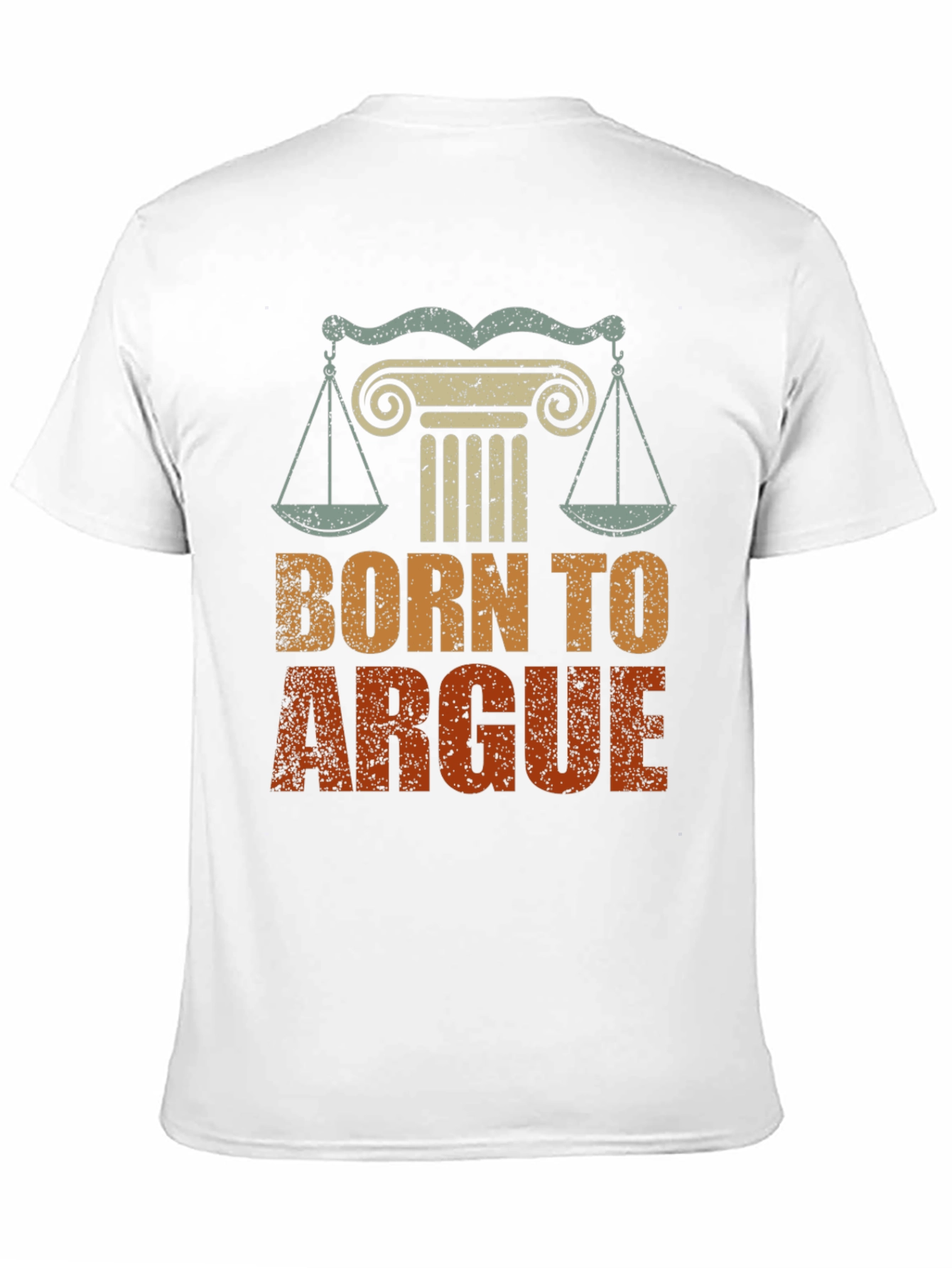 Born To Argue Graphic Tee - Lawyer Gift