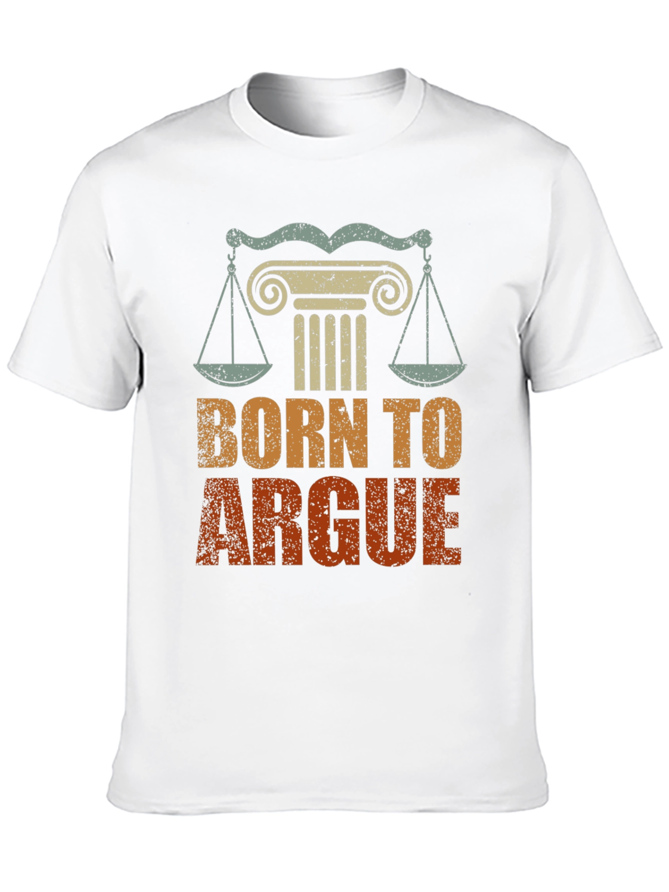 Born To Argue Graphic Tee - Lawyer Gift