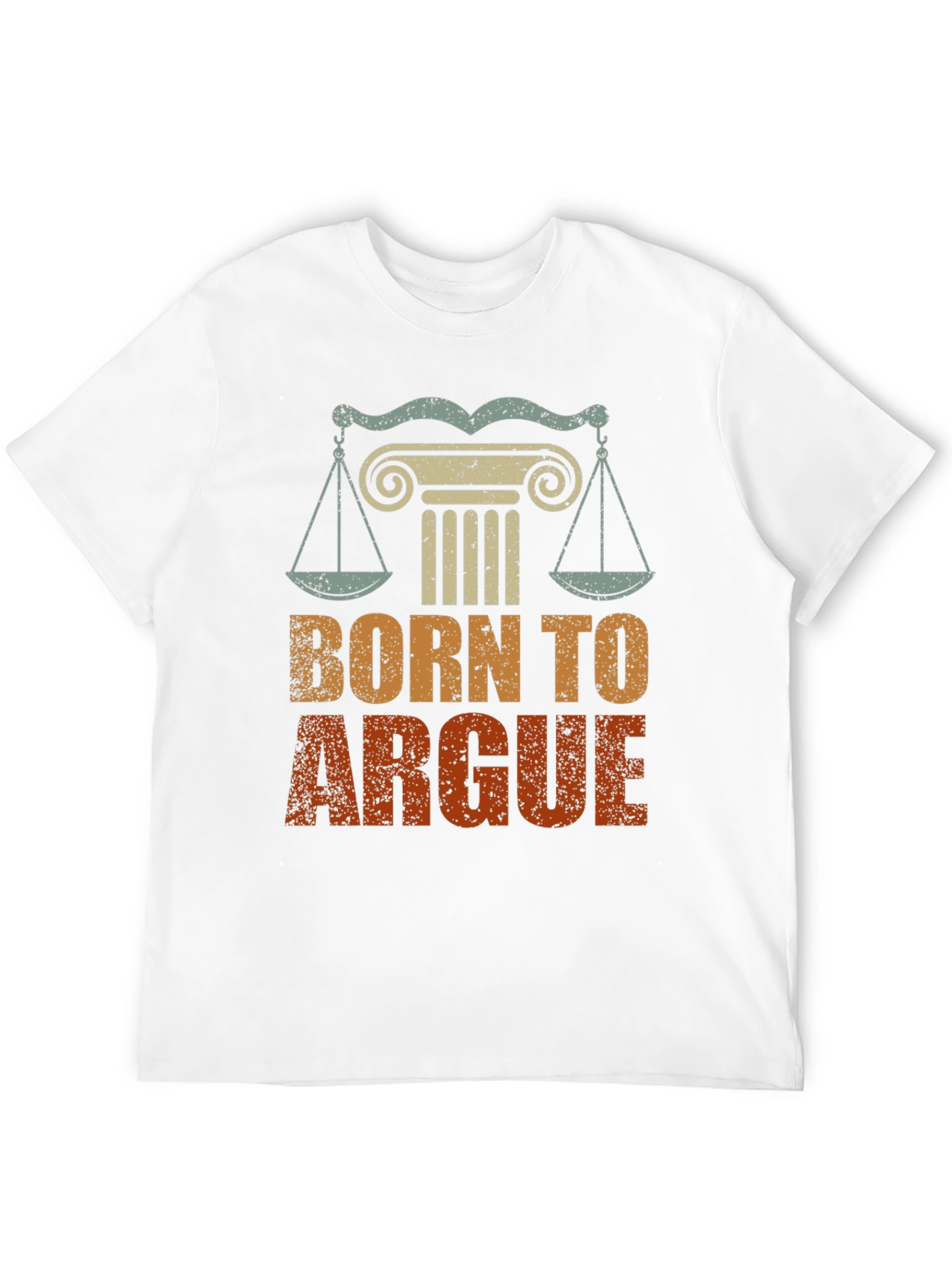 Born To Argue Graphic Tee - Lawyer Gift