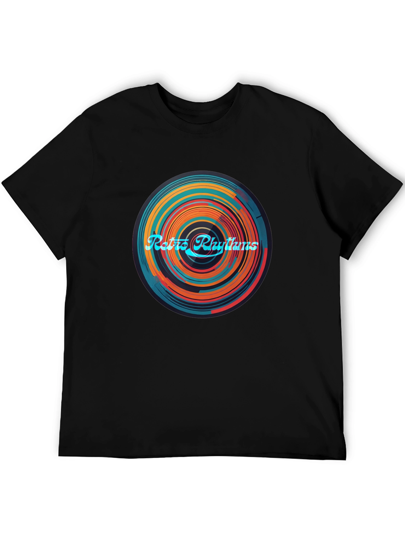 Retro Rhythms Graphic Tee - Music Lovers T-Shirt