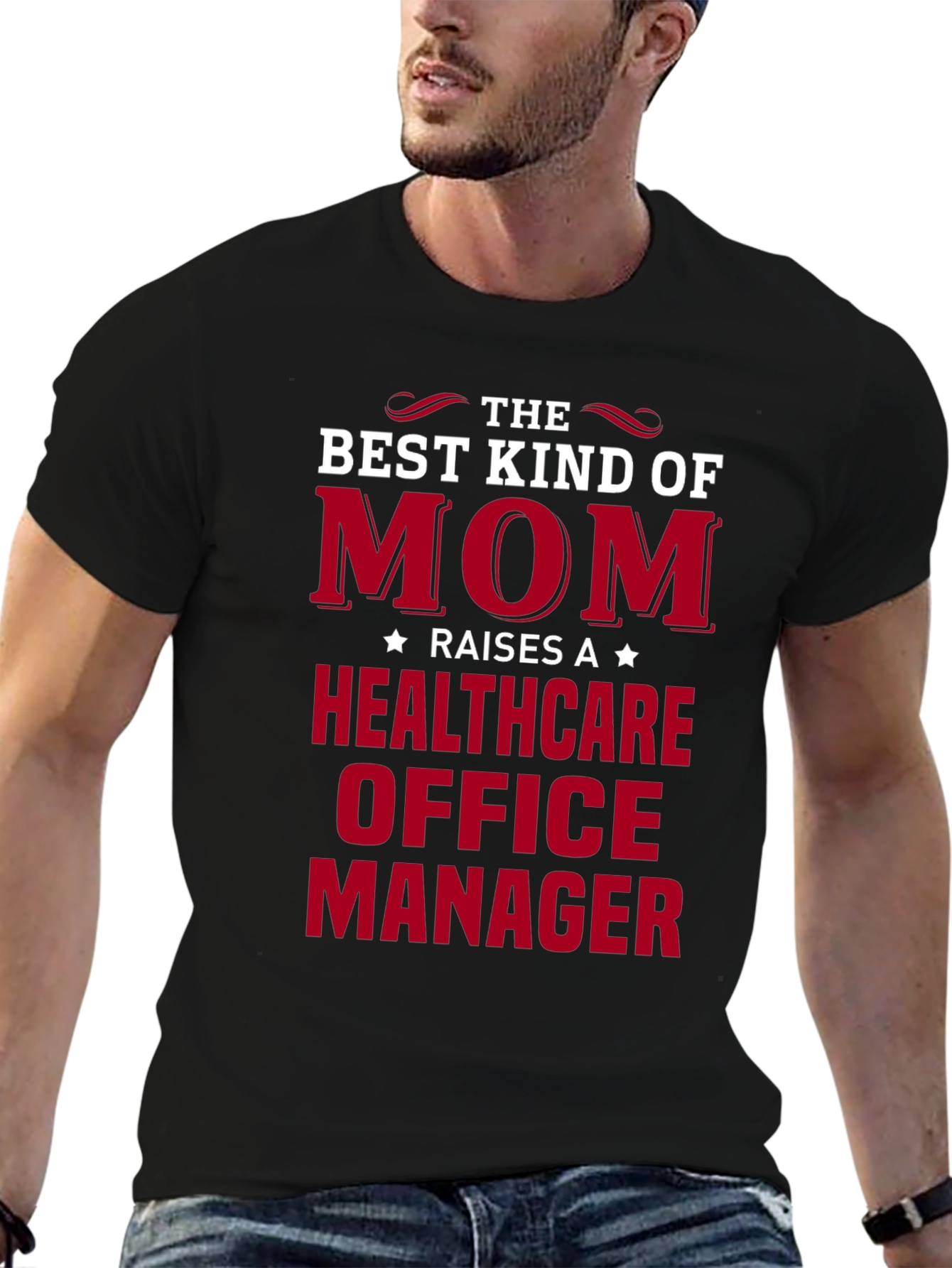 Healthcare Office Manager Mom T-Shirt