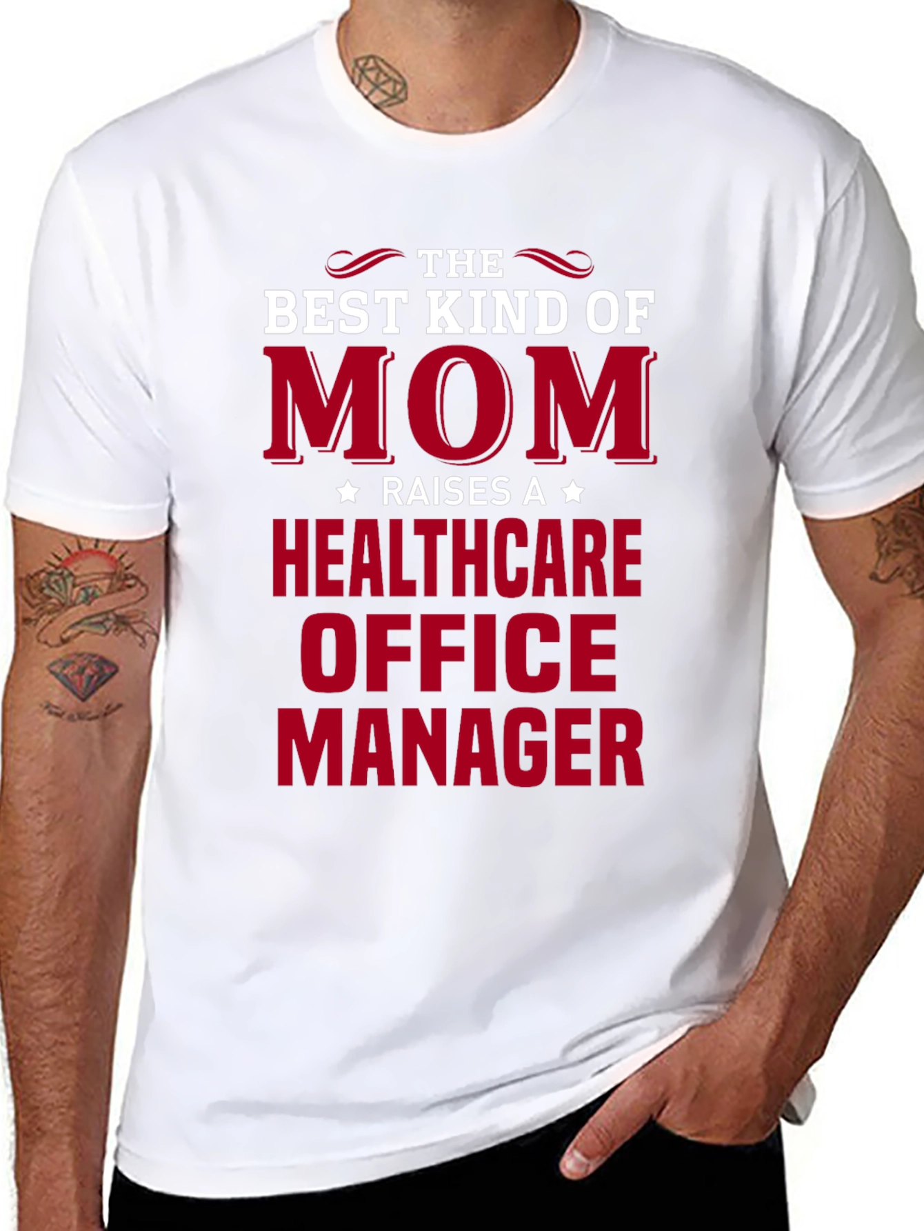 Healthcare Office Manager Mom T-Shirt