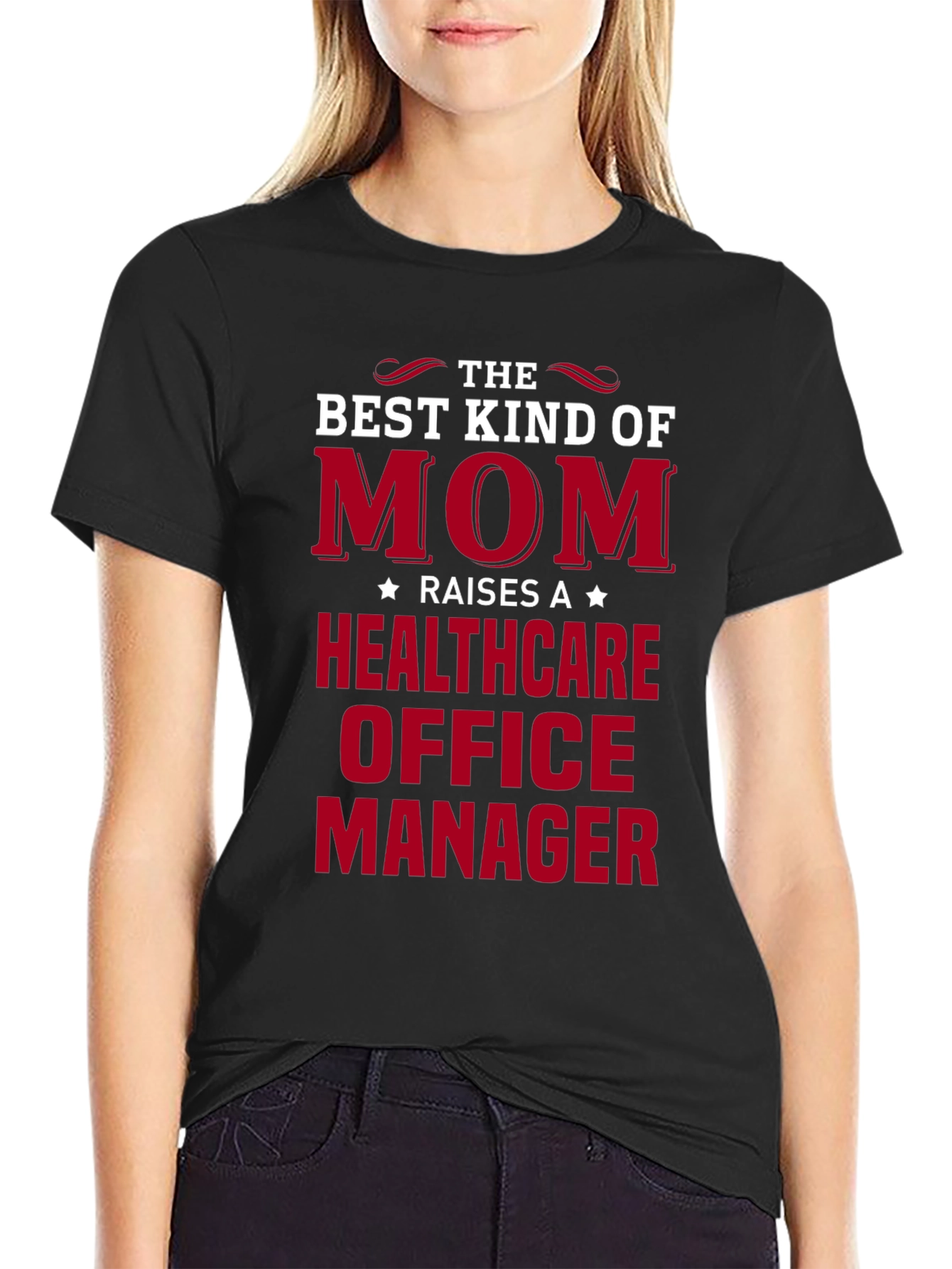 Healthcare Office Manager Mom T-Shirt