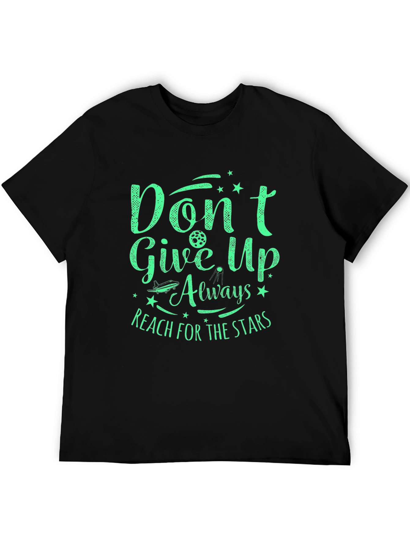 Inspirational Graphic T-Shirt - Dont Give Up