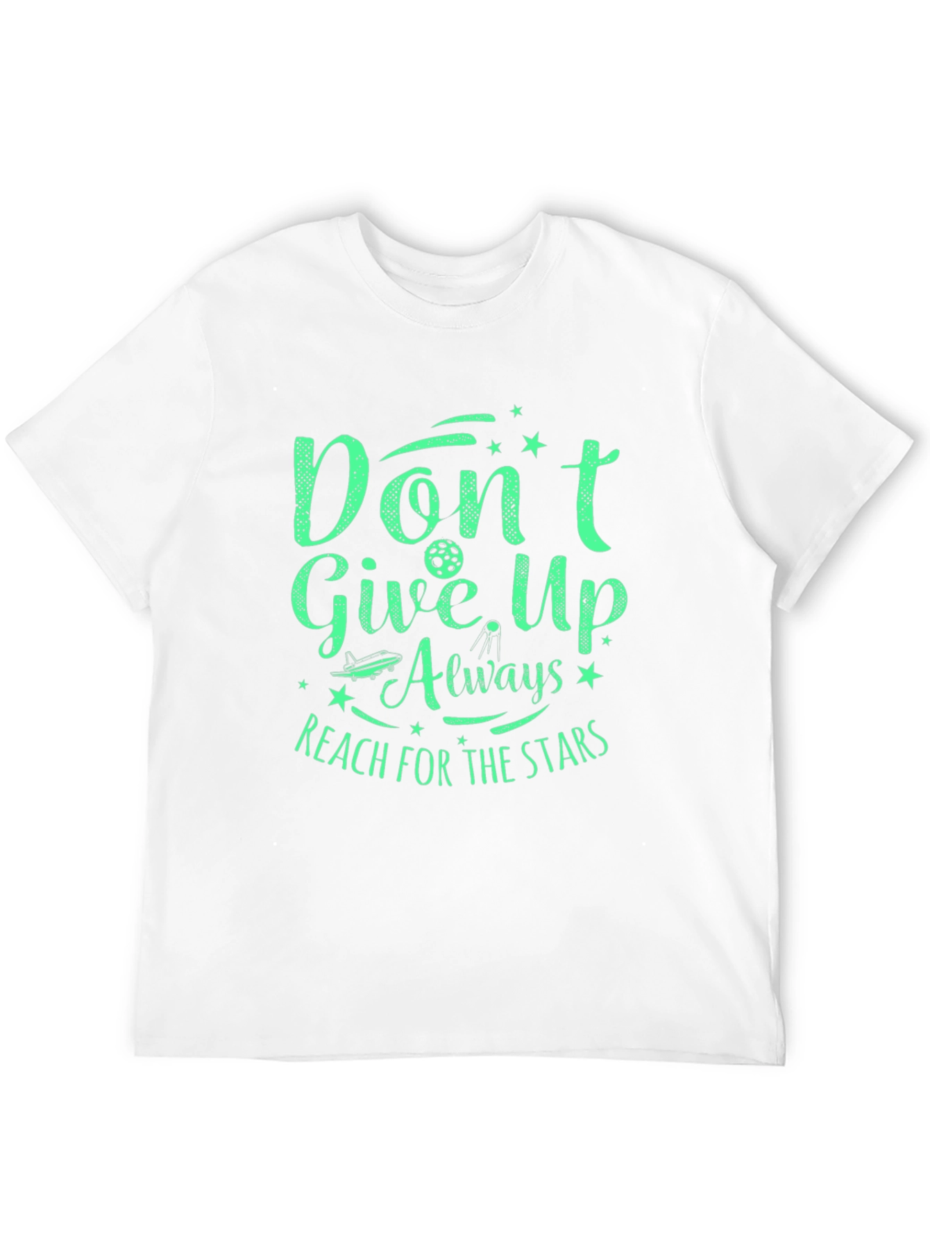 Inspirational Graphic T-Shirt - Dont Give Up