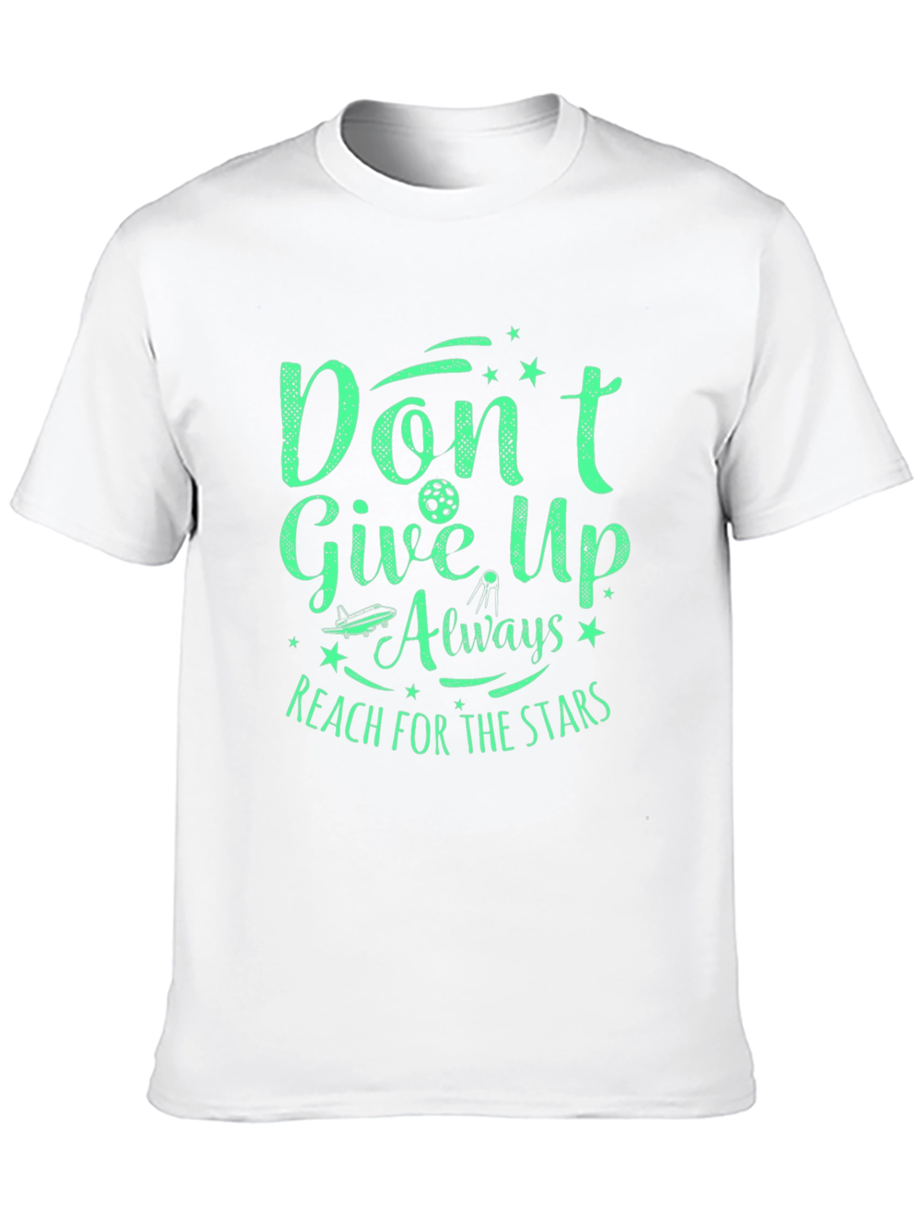 Inspirational Graphic T-Shirt - Dont Give Up