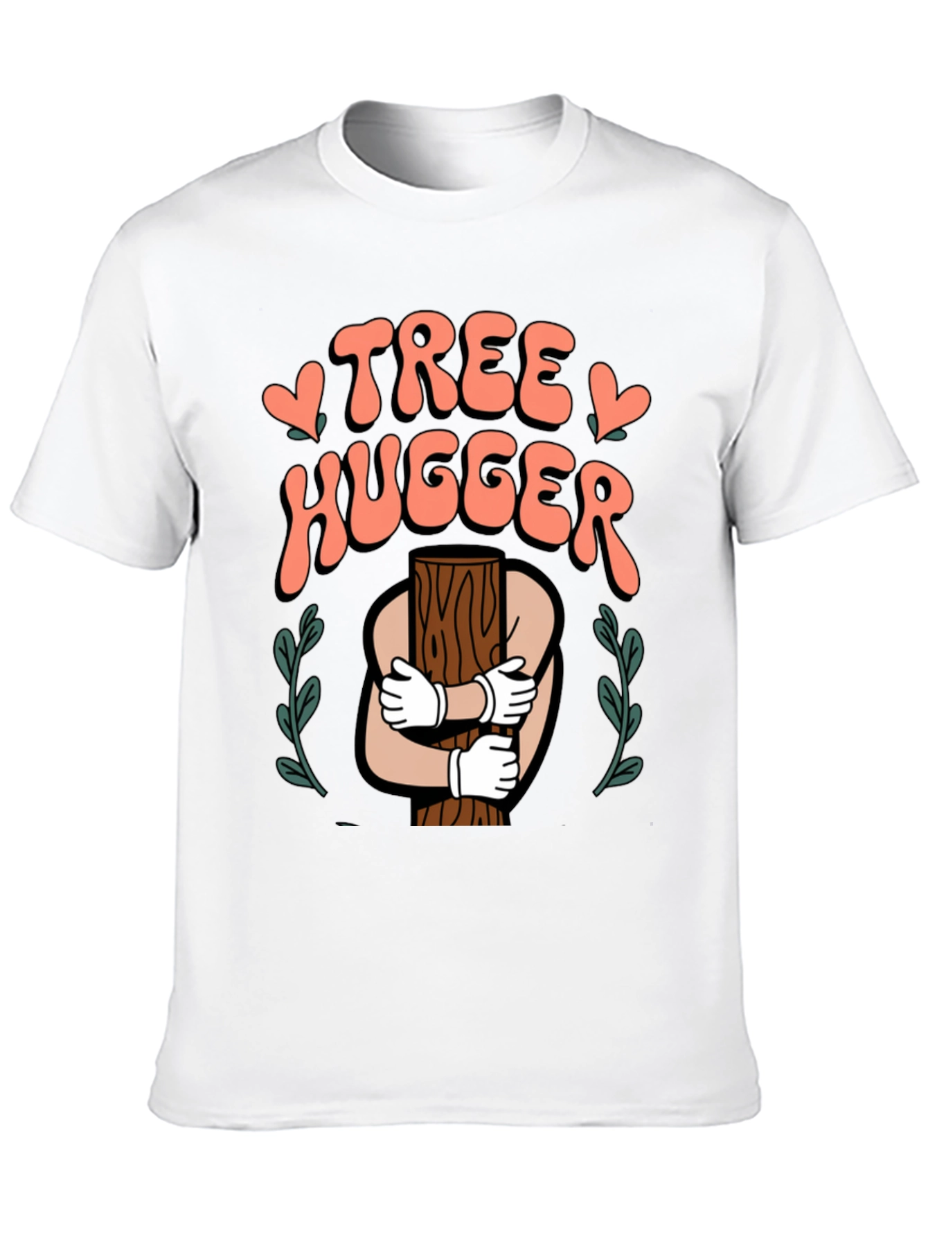 Tree Hugger Graphic T-Shirt - Nature Lover Tee