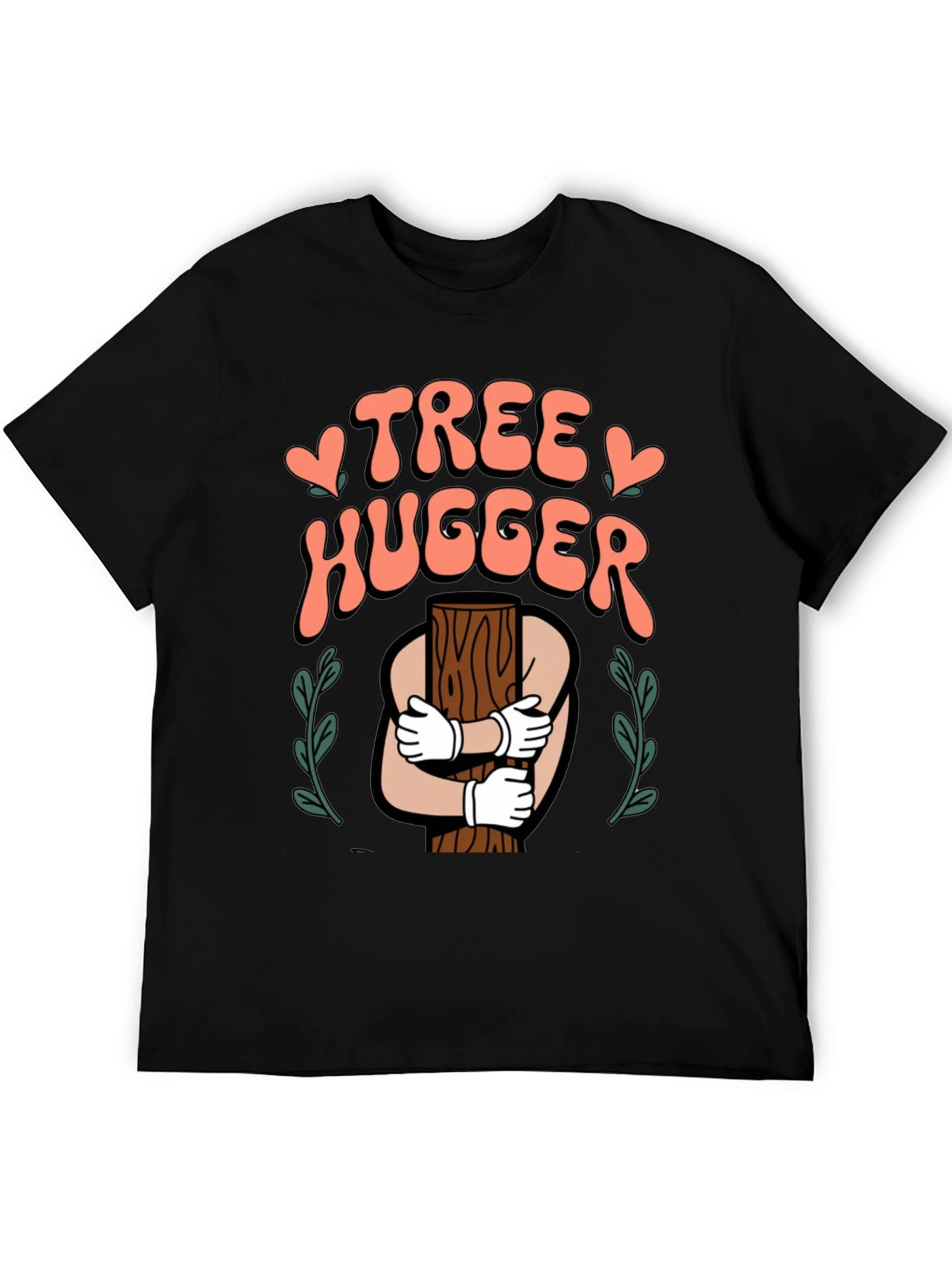 Tree Hugger Graphic T-Shirt - Nature Lover Tee