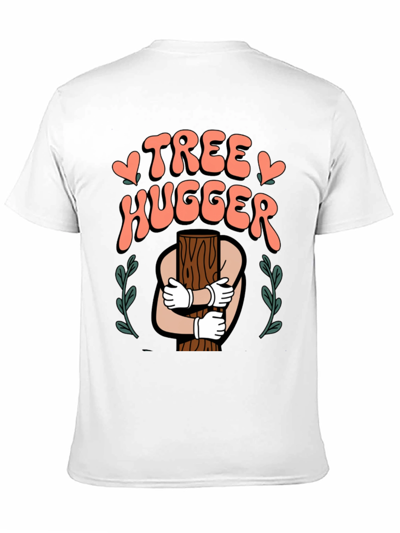 Tree Hugger Graphic T-Shirt - Nature Lover Tee