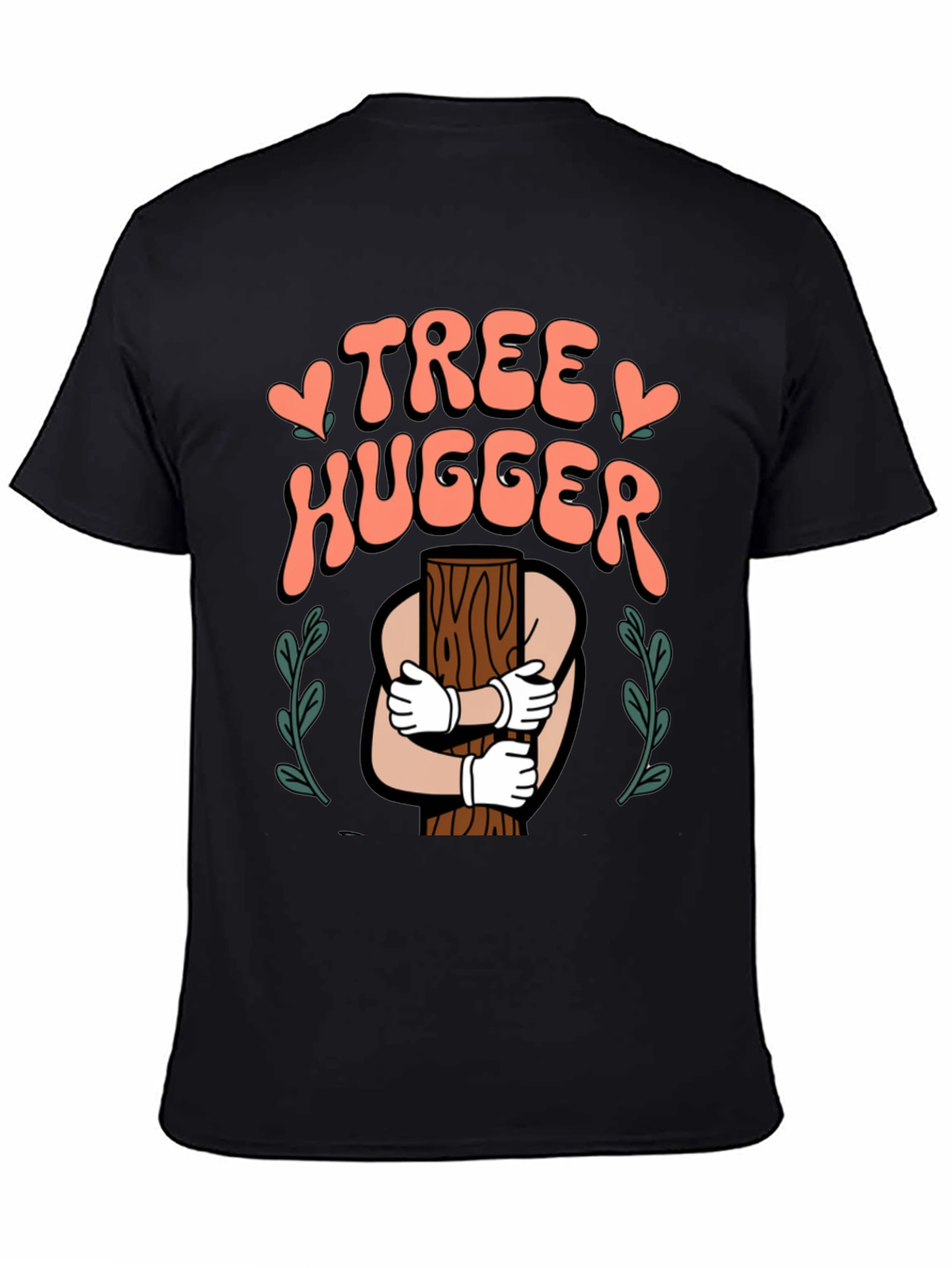 Tree Hugger Graphic T-Shirt - Nature Lover Tee