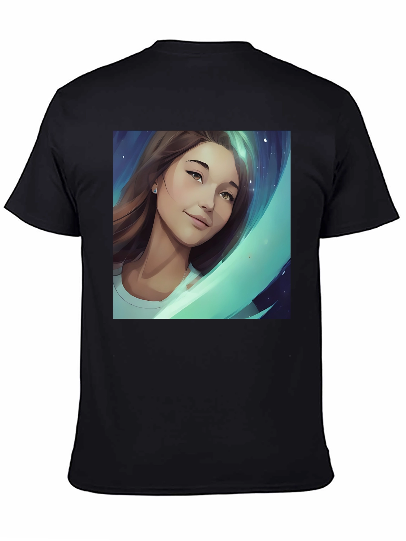 Artistic Portrait Graphic Tee