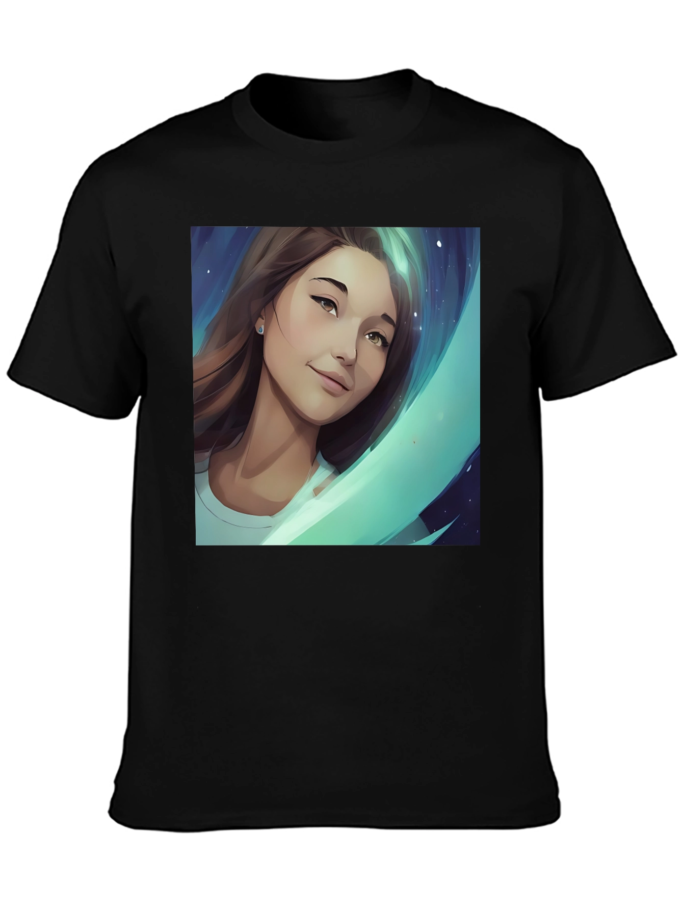 Artistic Portrait Graphic Tee