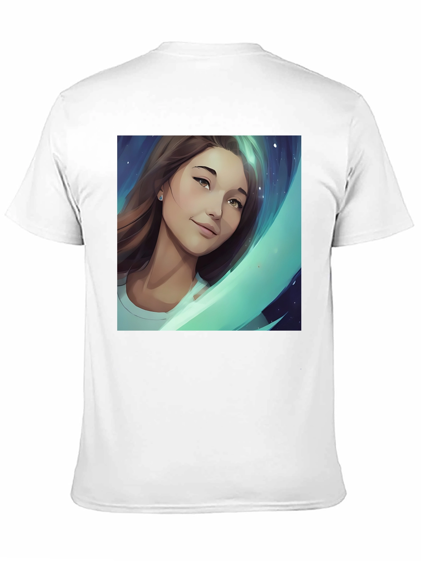 Artistic Portrait Graphic Tee
