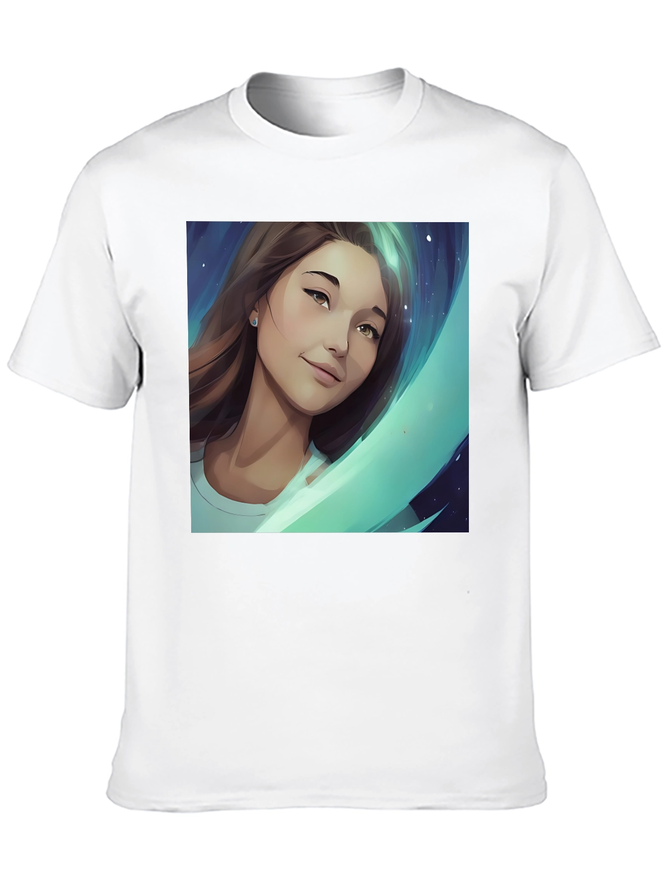 Artistic Portrait Graphic Tee