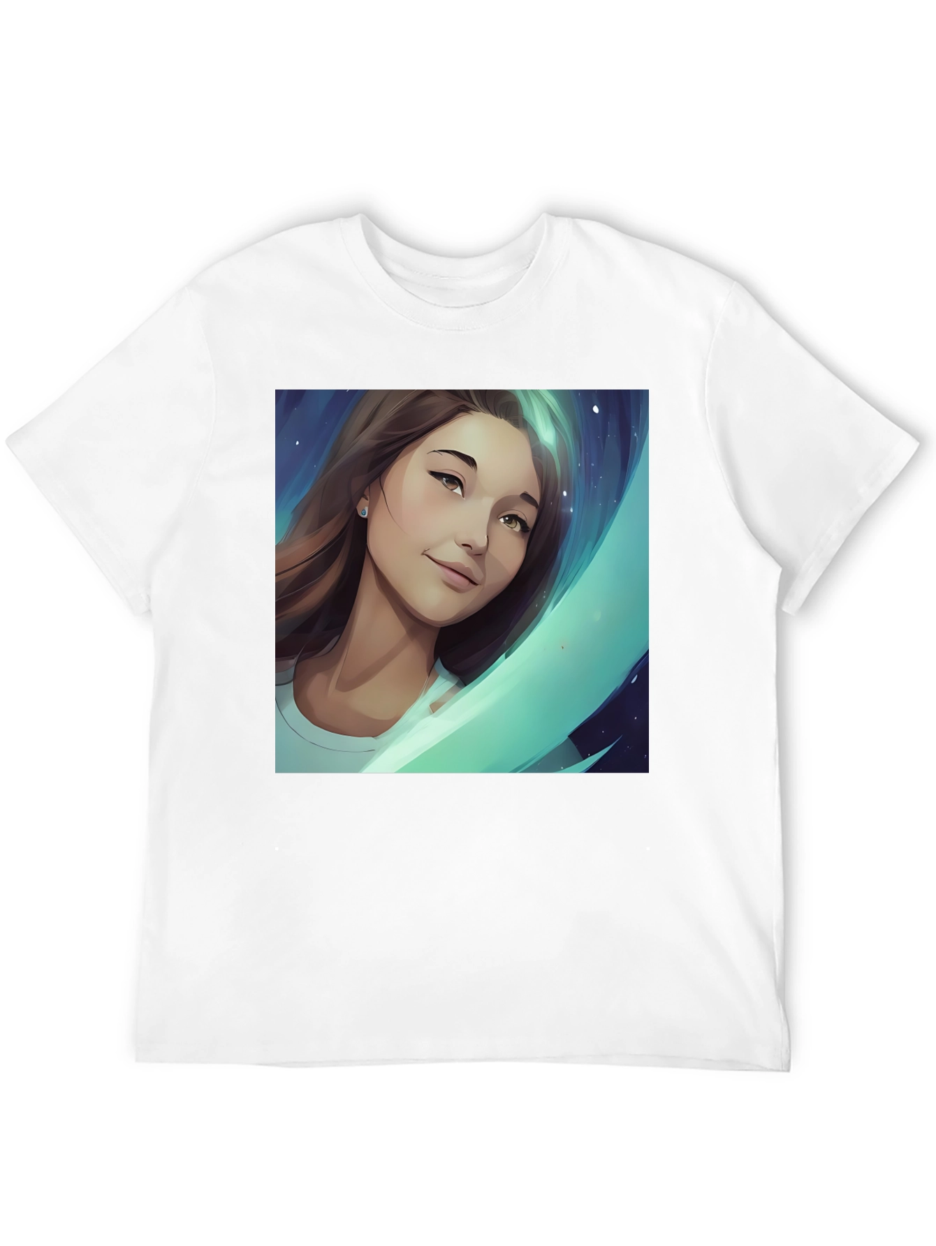 Artistic Portrait Graphic Tee
