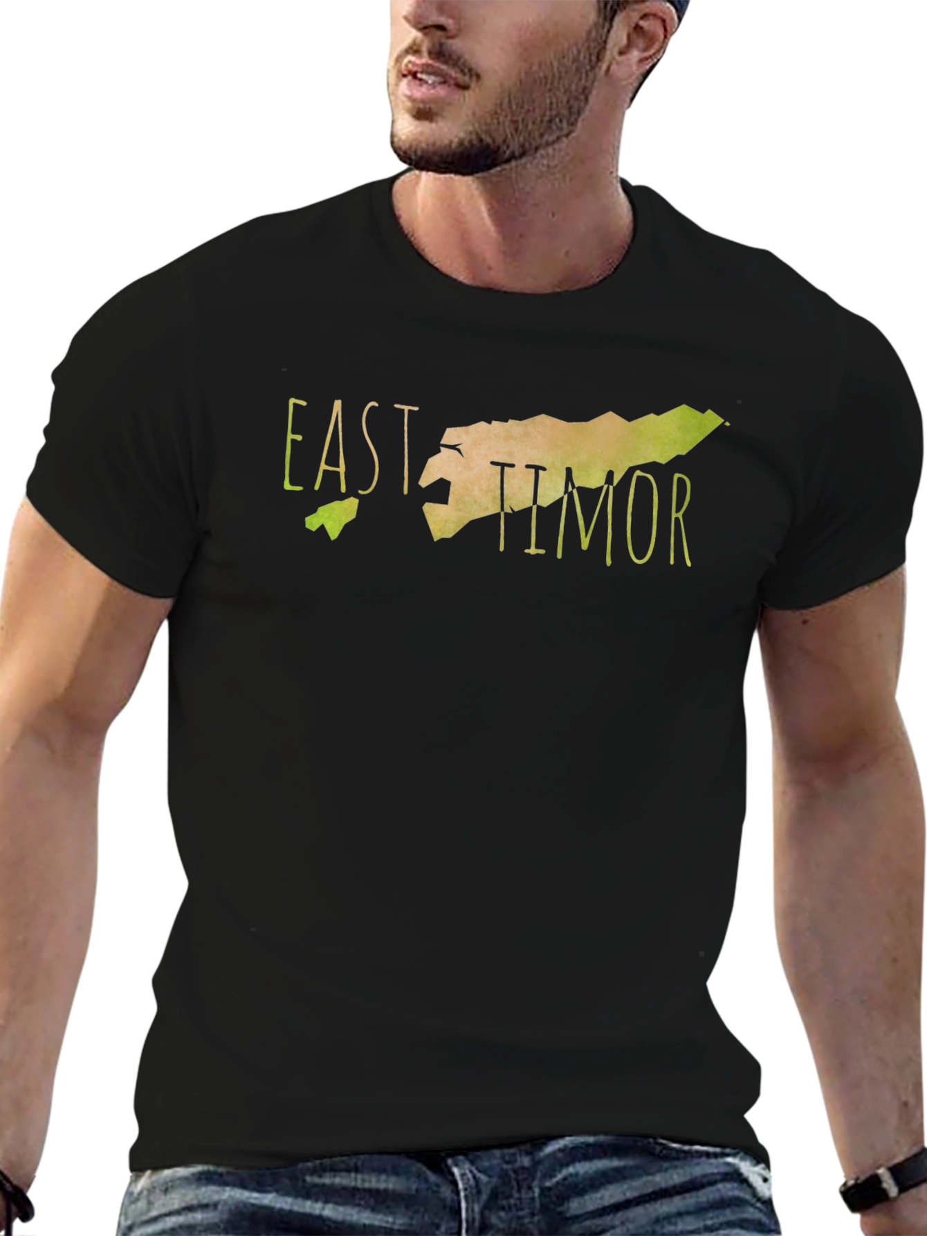 East Timor Map T-Shirt - Travel Souvenir