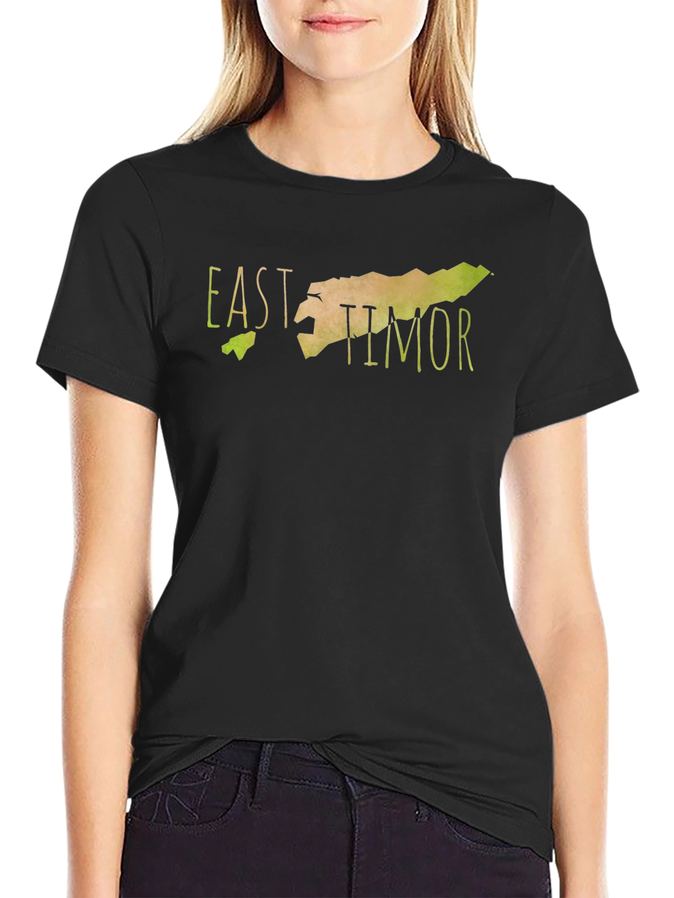 East Timor Map T-Shirt - Travel Souvenir