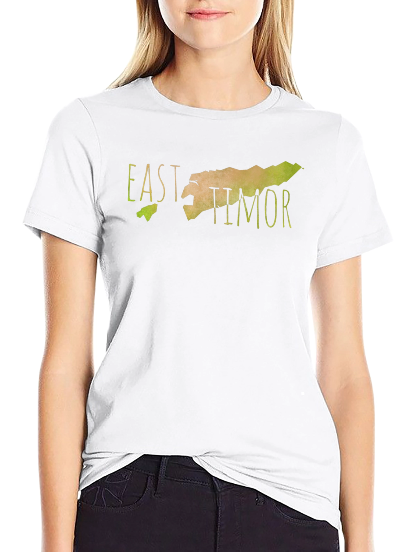 East Timor Map T-Shirt - Travel Souvenir