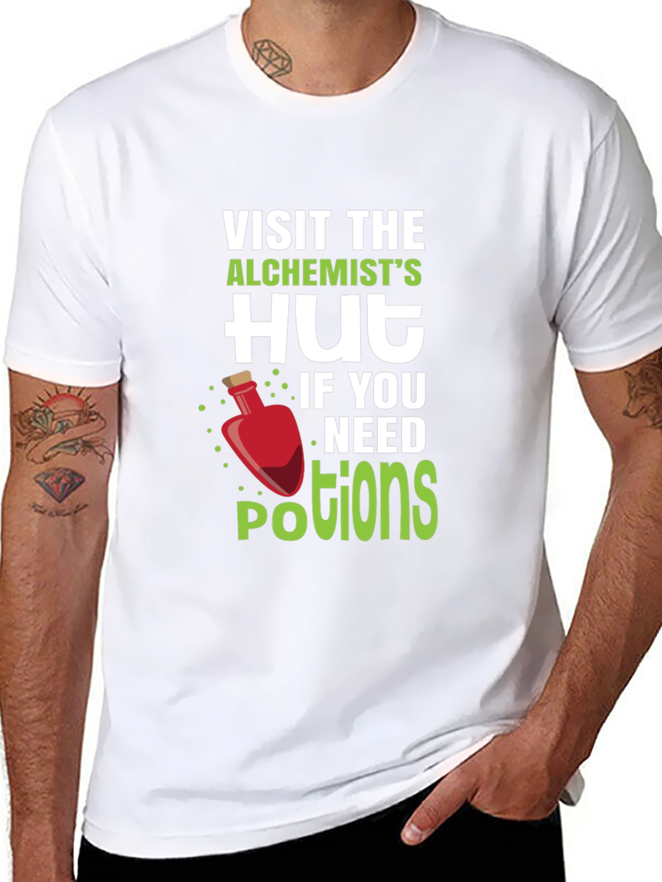 Alchemist Hut Potion T-Shirt