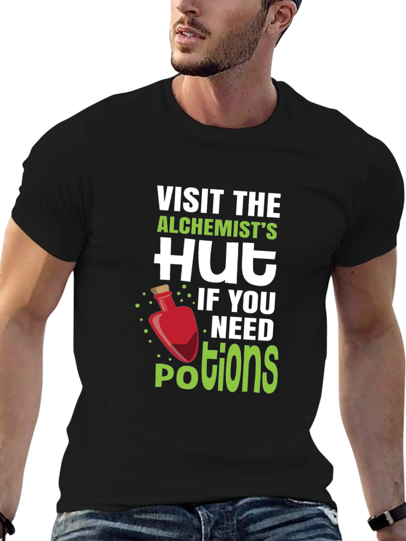 Alchemist Hut Potion T-Shirt