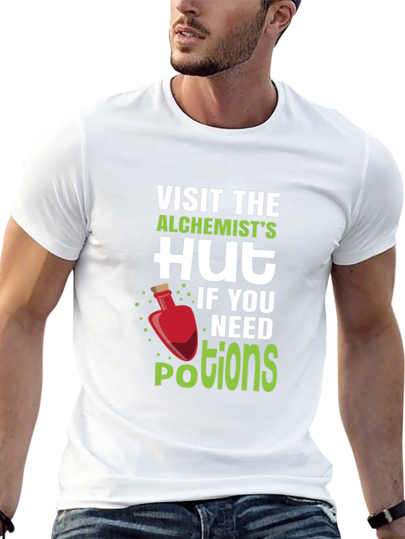 Alchemist Hut Potion T-Shirt
