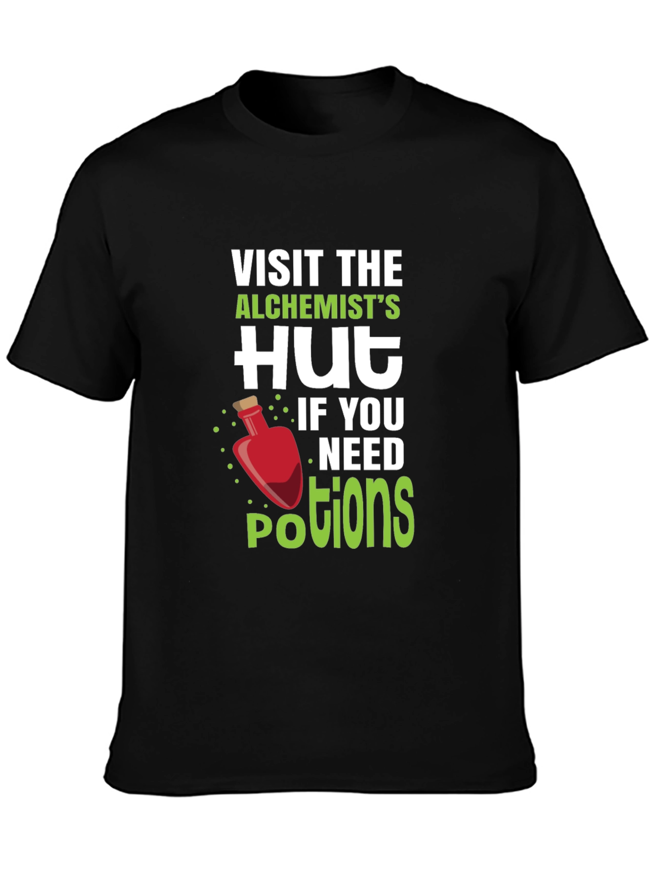 Alchemist Hut Potion T-Shirt