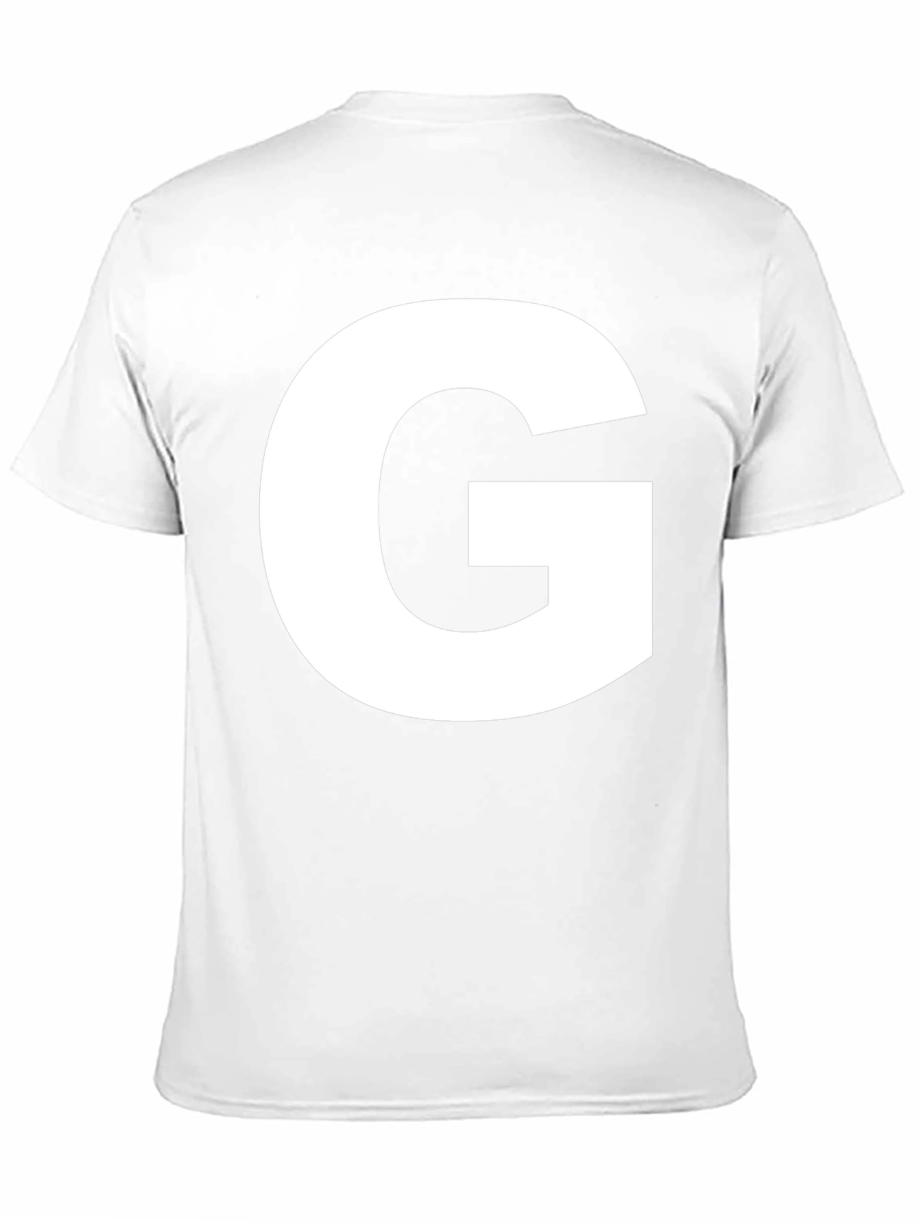 Bold Letter G Black T-Shirt