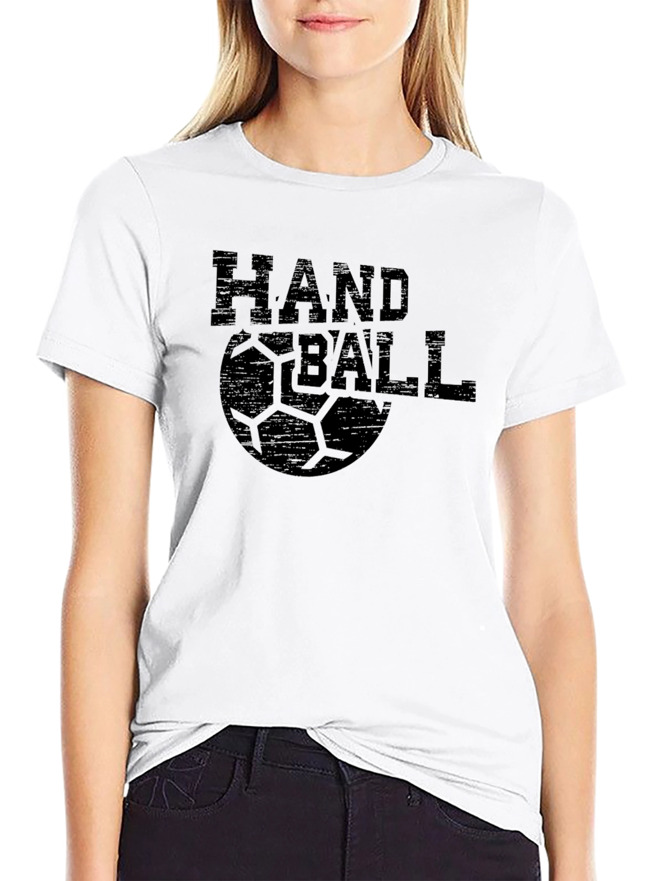 Handball T-Shirt - Distressed Graphic Tee