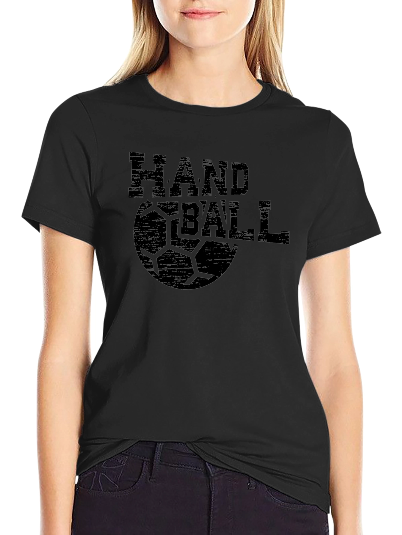 Handball T-Shirt - Distressed Graphic Tee