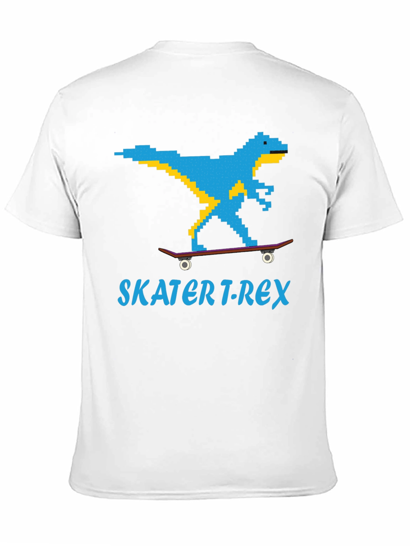 Skater T-Rex Graphic T-Shirt - Black