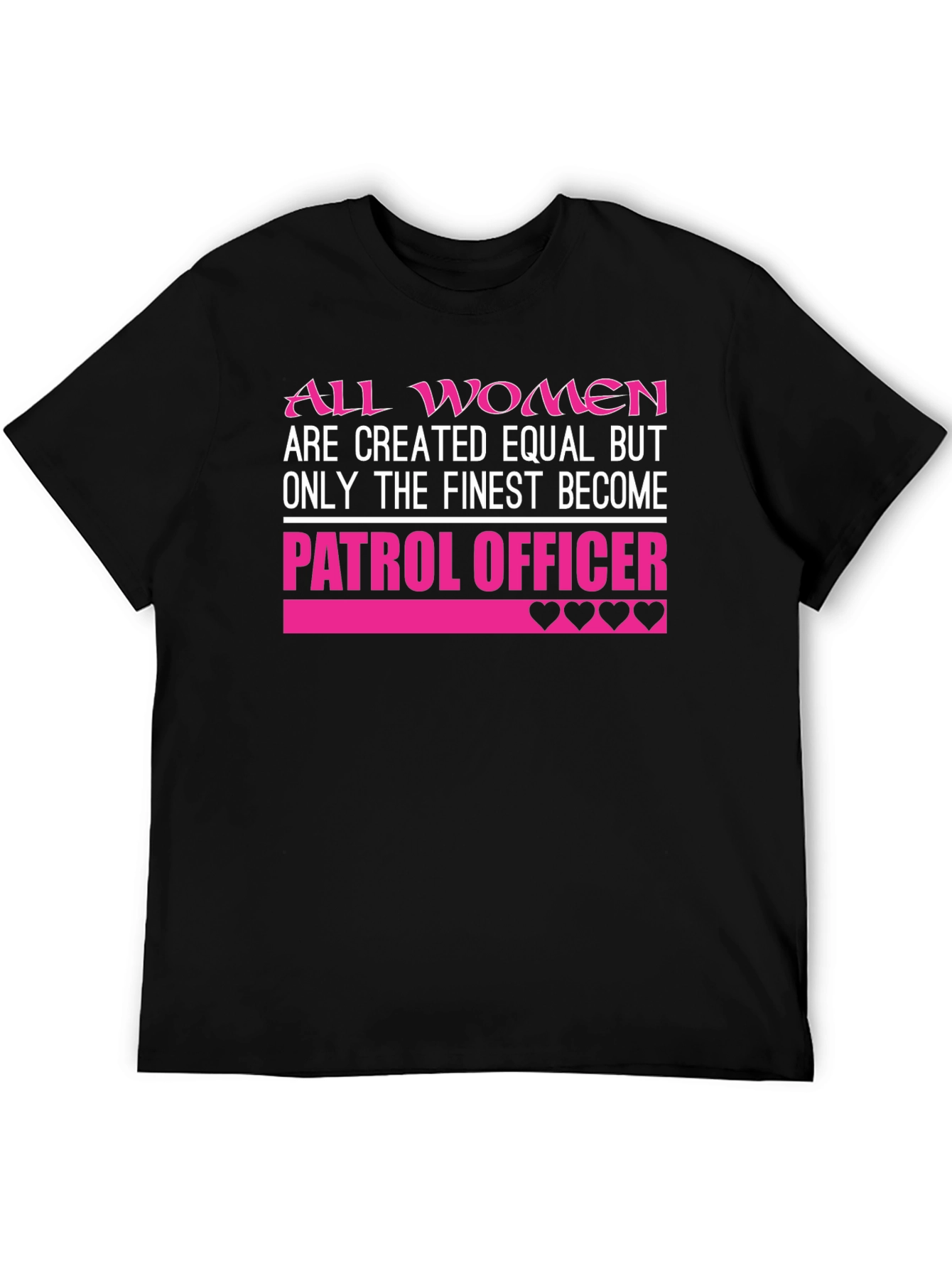 Finest Women Patrol Officer Graphic Tee